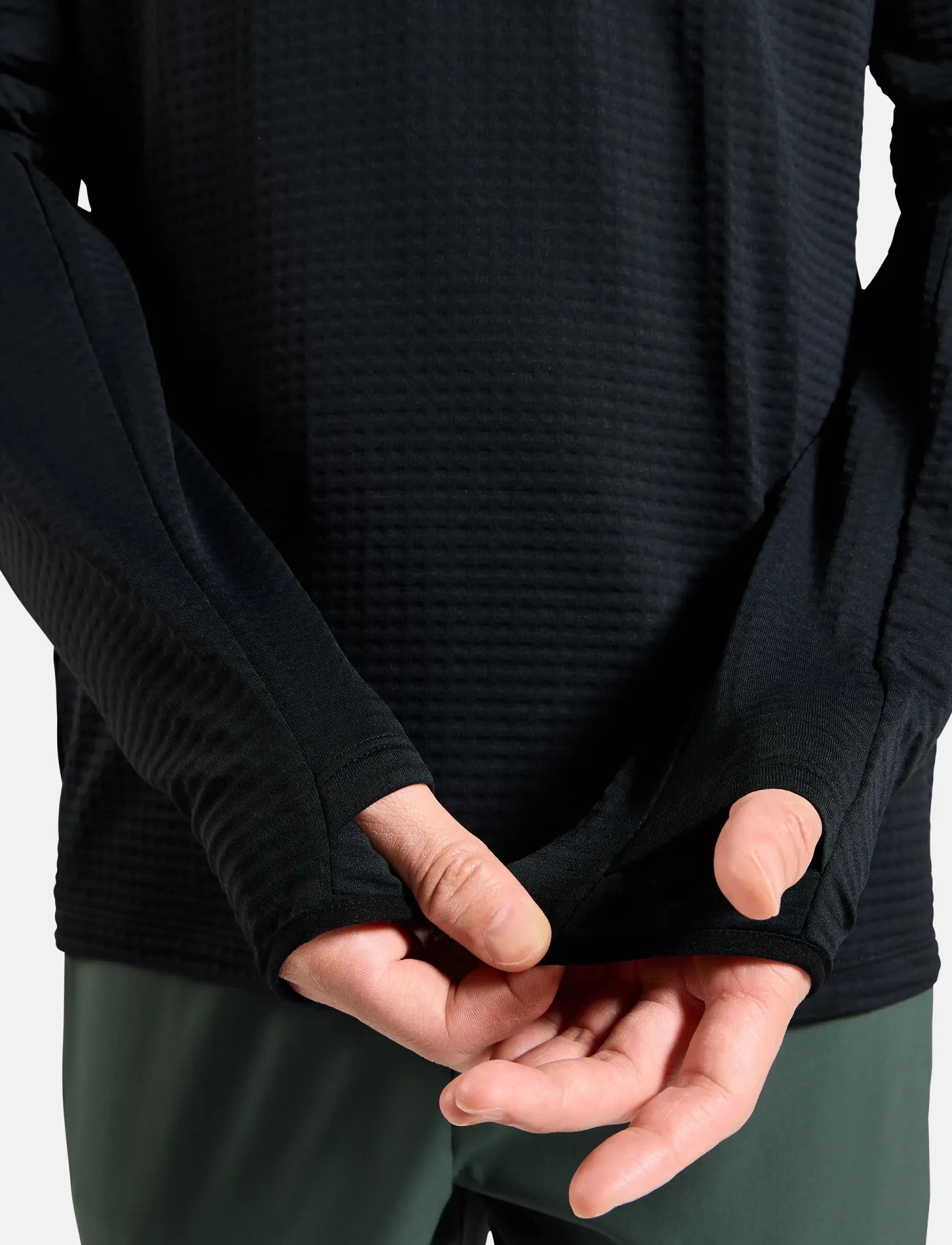 Odlo - Mid layer 1/2 zip ESSENTIAL THERMAL - black - 3
