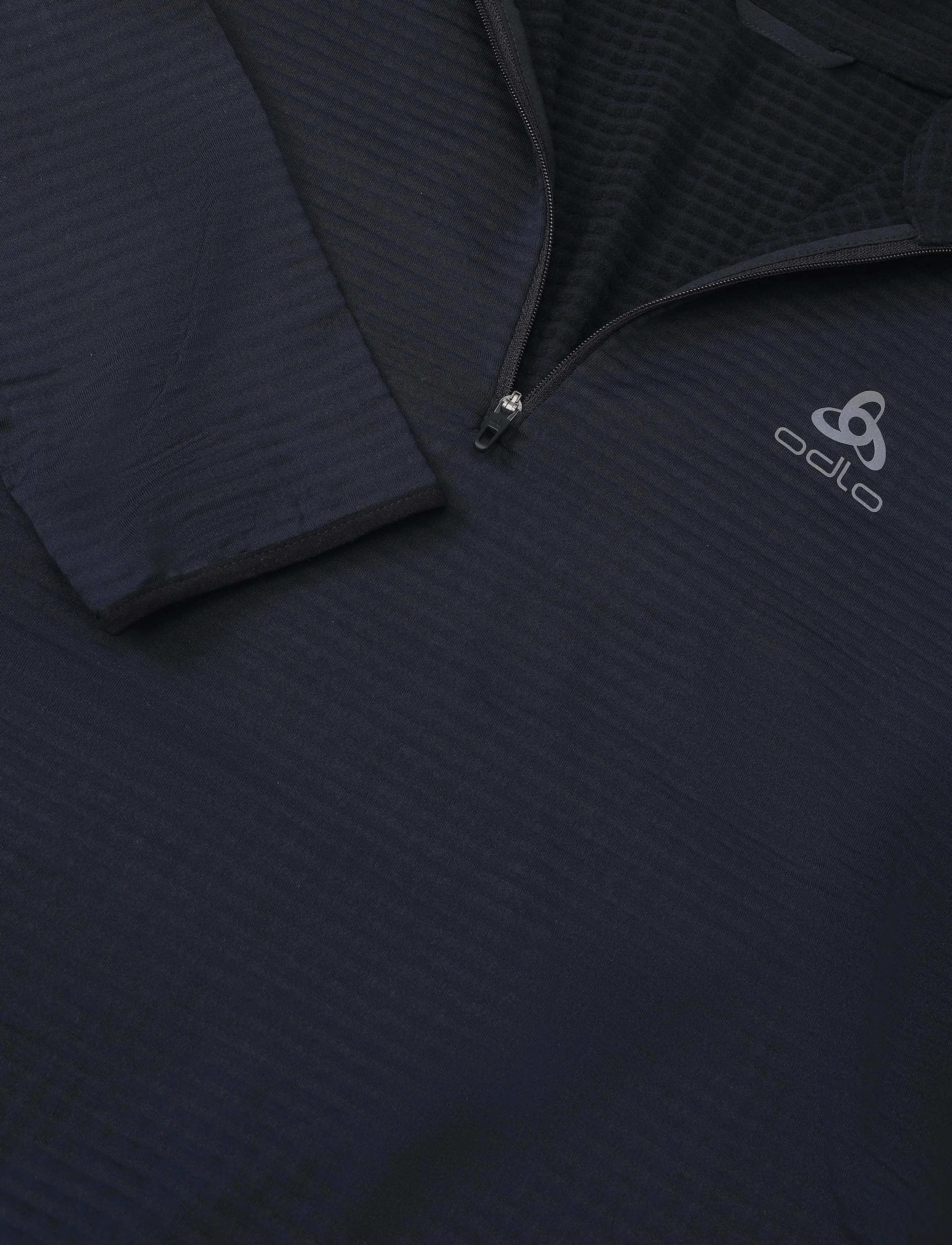 Odlo - Mid layer 1/2 zip ESSENTIAL THERMAL - fleece og mellemlag - black - 5