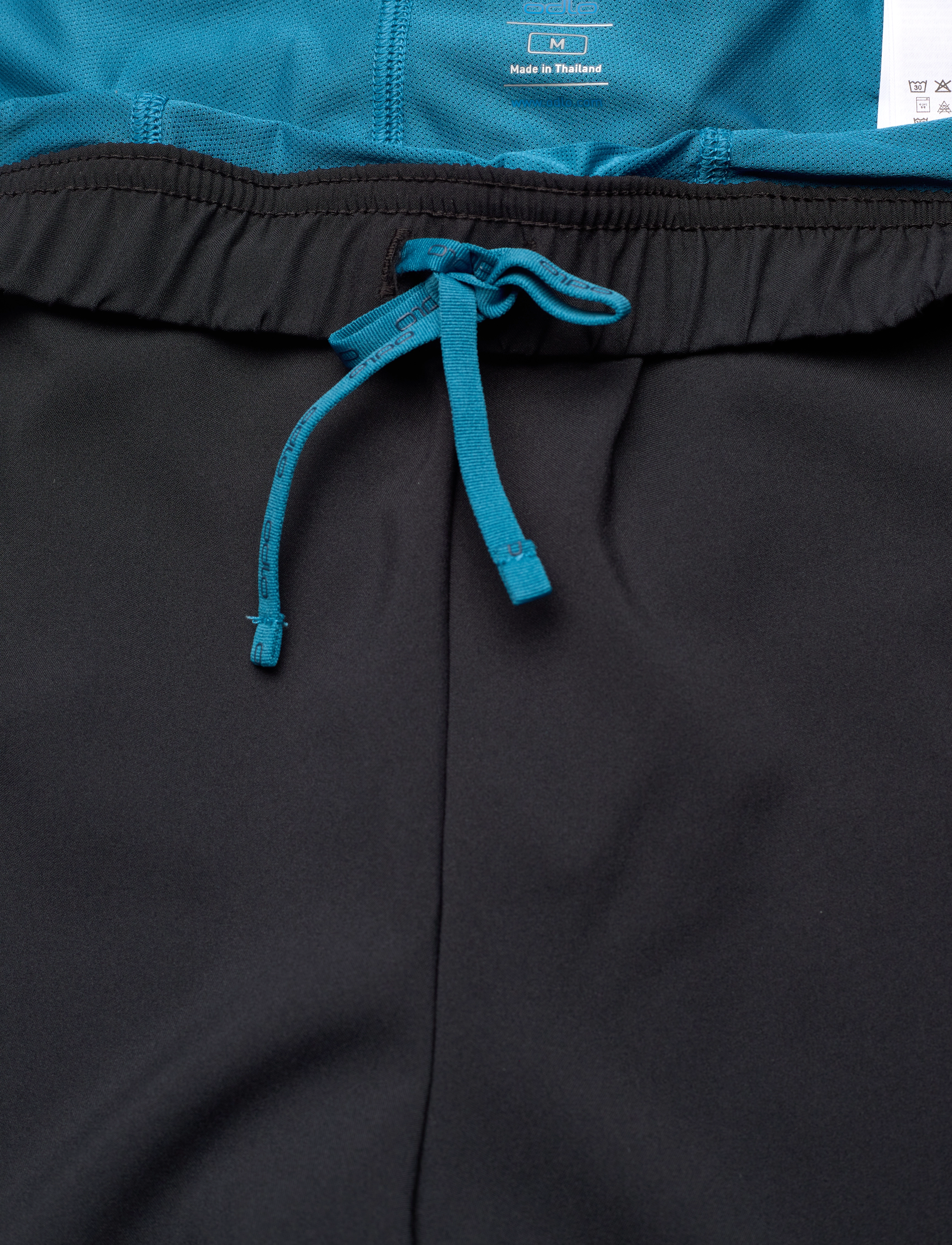 Odlo - ODLO 2-in-1 short ZEROWEIGHT 5 INCH - black - saxony blue - 2