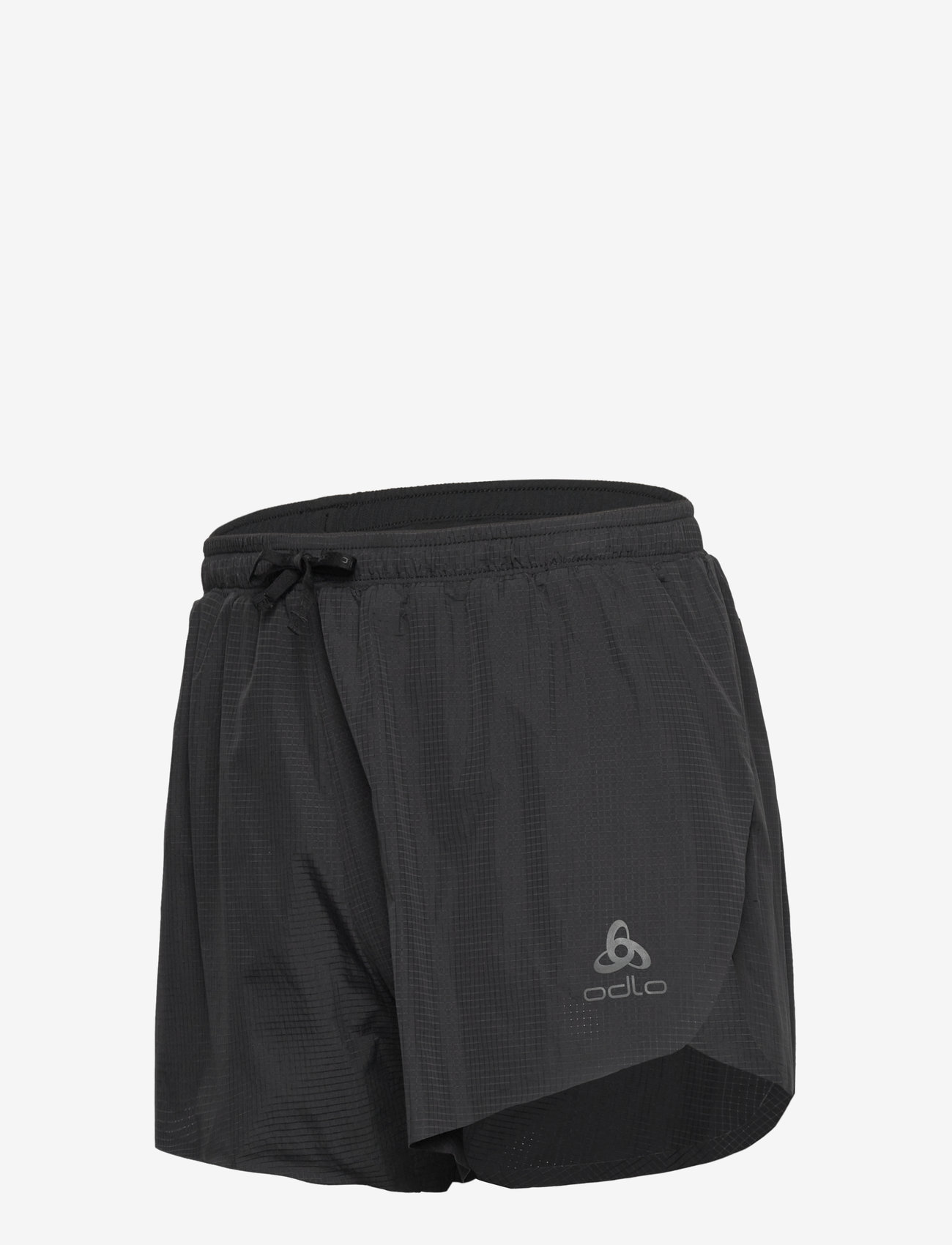 Odlo - Odlo Zeroweight 3 Inch Split Short - lühikesed jooksupüksid - black - 3