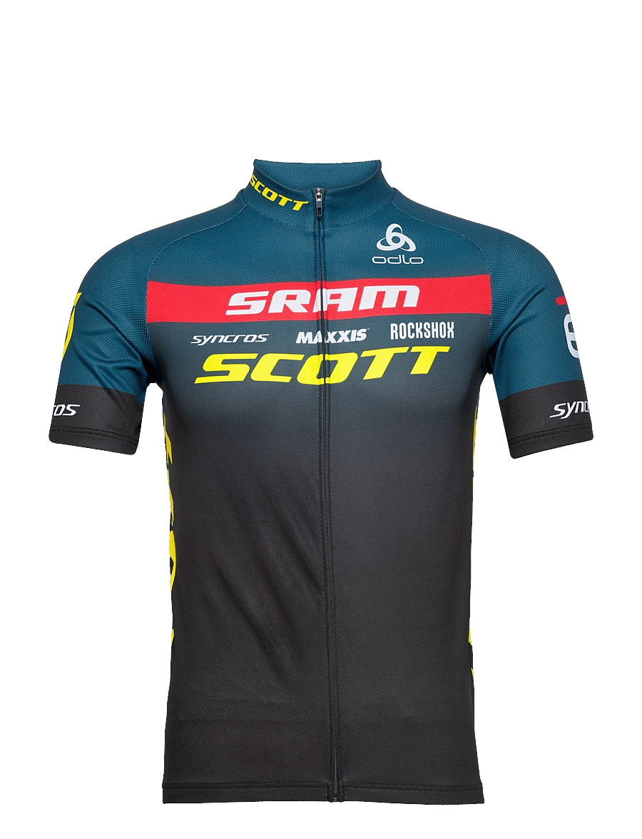 Odlo - ODLO M Stand-up collar SS Fullzip SCOTT SRAM - sco22 - 0