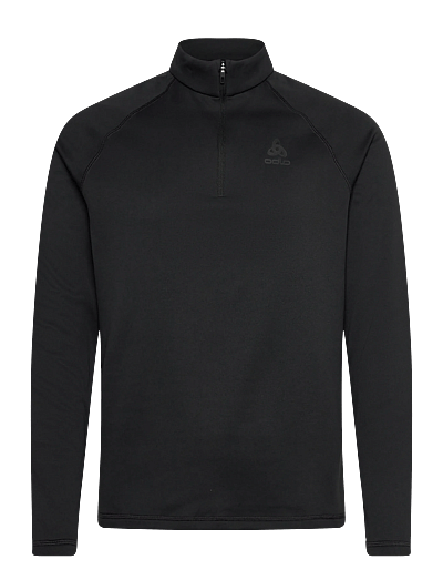 Odlo Odlo Besso Mid Layer 1/2 Zip - Oberteile - BLACK - BLACK / black