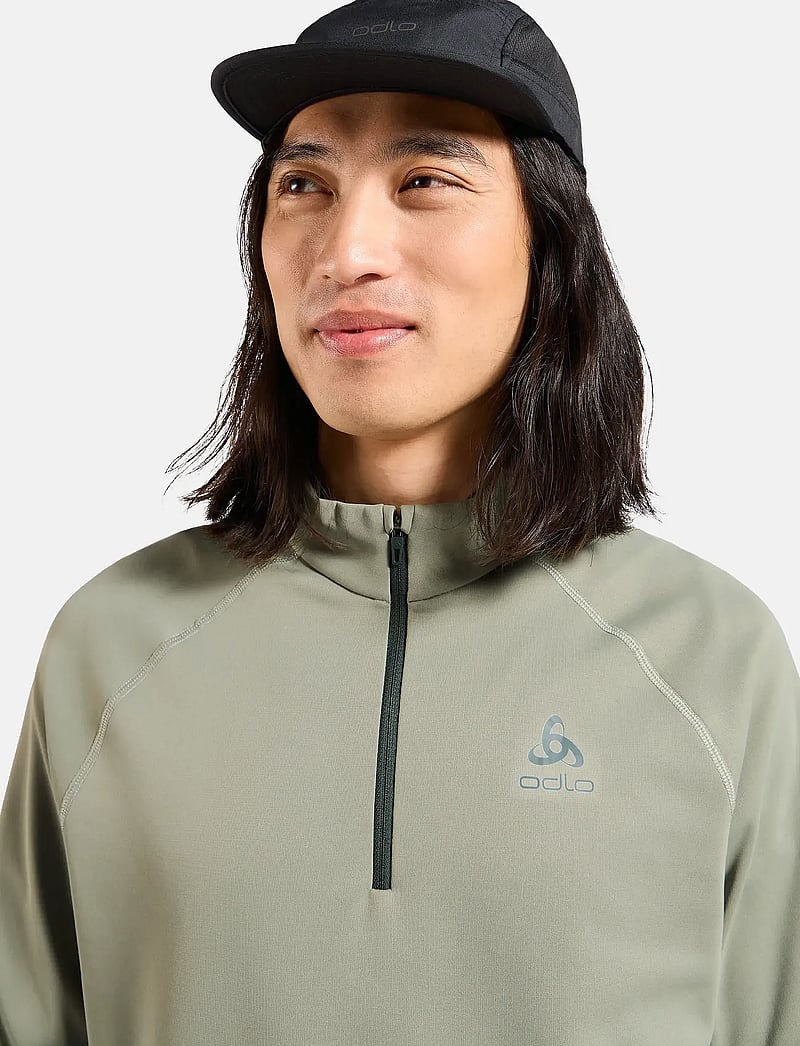 Odlo - Odlo Besso Mid Layer 1/2 Zip - fleece & mellanlager - shadow - 4