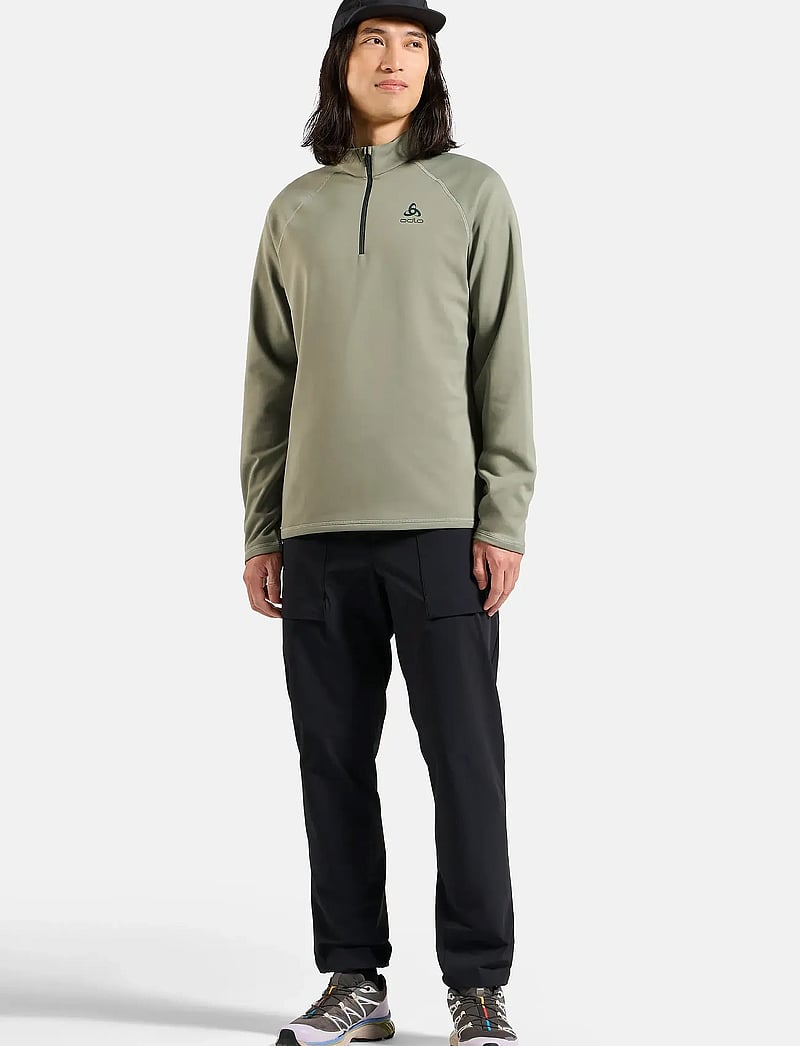 Odlo - Odlo Besso Mid Layer 1/2 Zip - fleece & mellanlager - shadow - 5