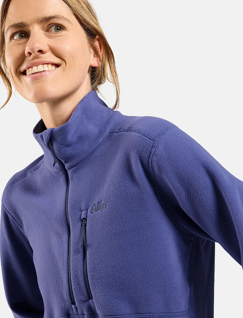 Odlo - Odlo Classic Mid Layer 1/2 Zip - fleece & mellanlager - skipper blue - 4
