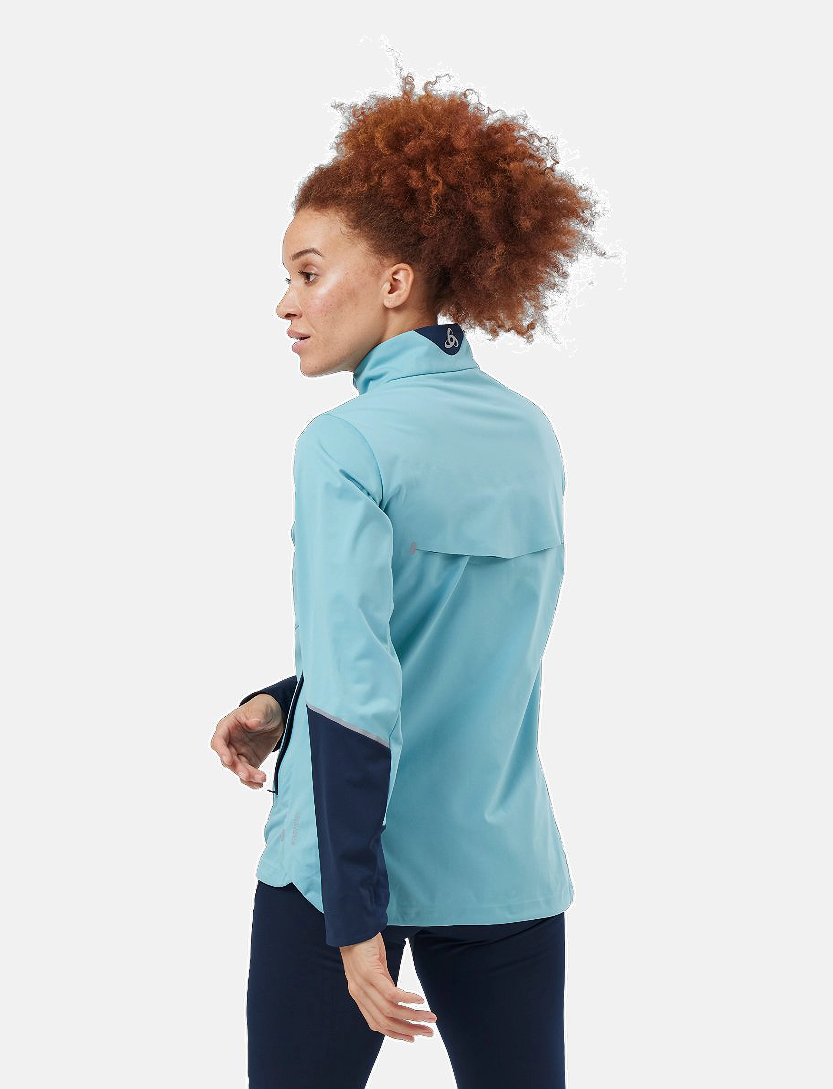 Odlo - ODLO W Jacket LANGNES - reef waters - dark sapphire - 3