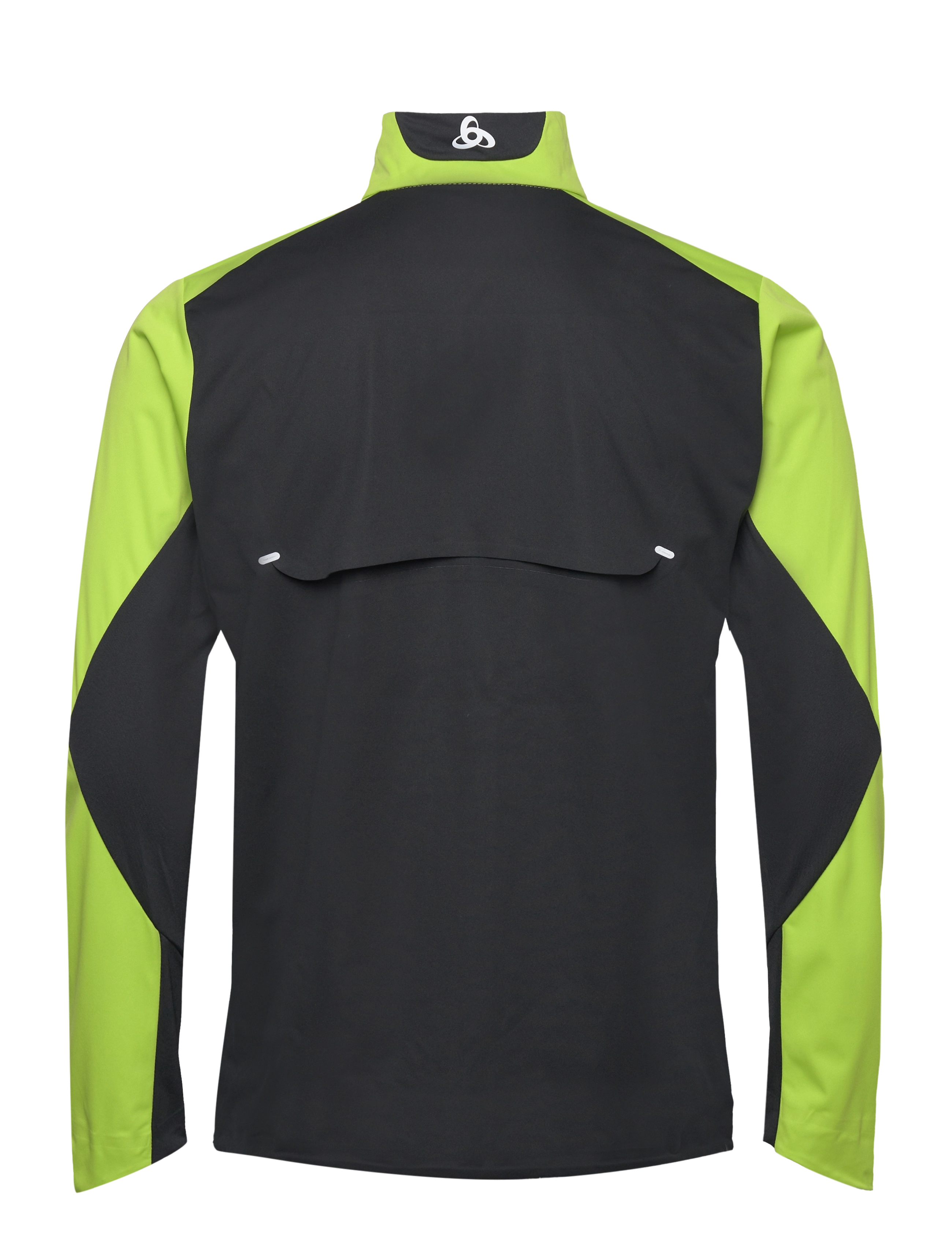 Odlo - ODLO M Jacket LANGNES - lime green - black - 1