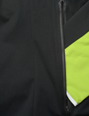 Odlo - ODLO M Jacket LANGNES - mid layer jackets - lime green - black - 3