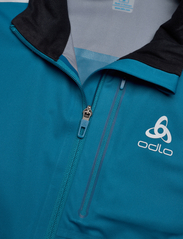 Odlo - ODLO M Jacket LANGNES - mid layer jackets - saxony blue - 5