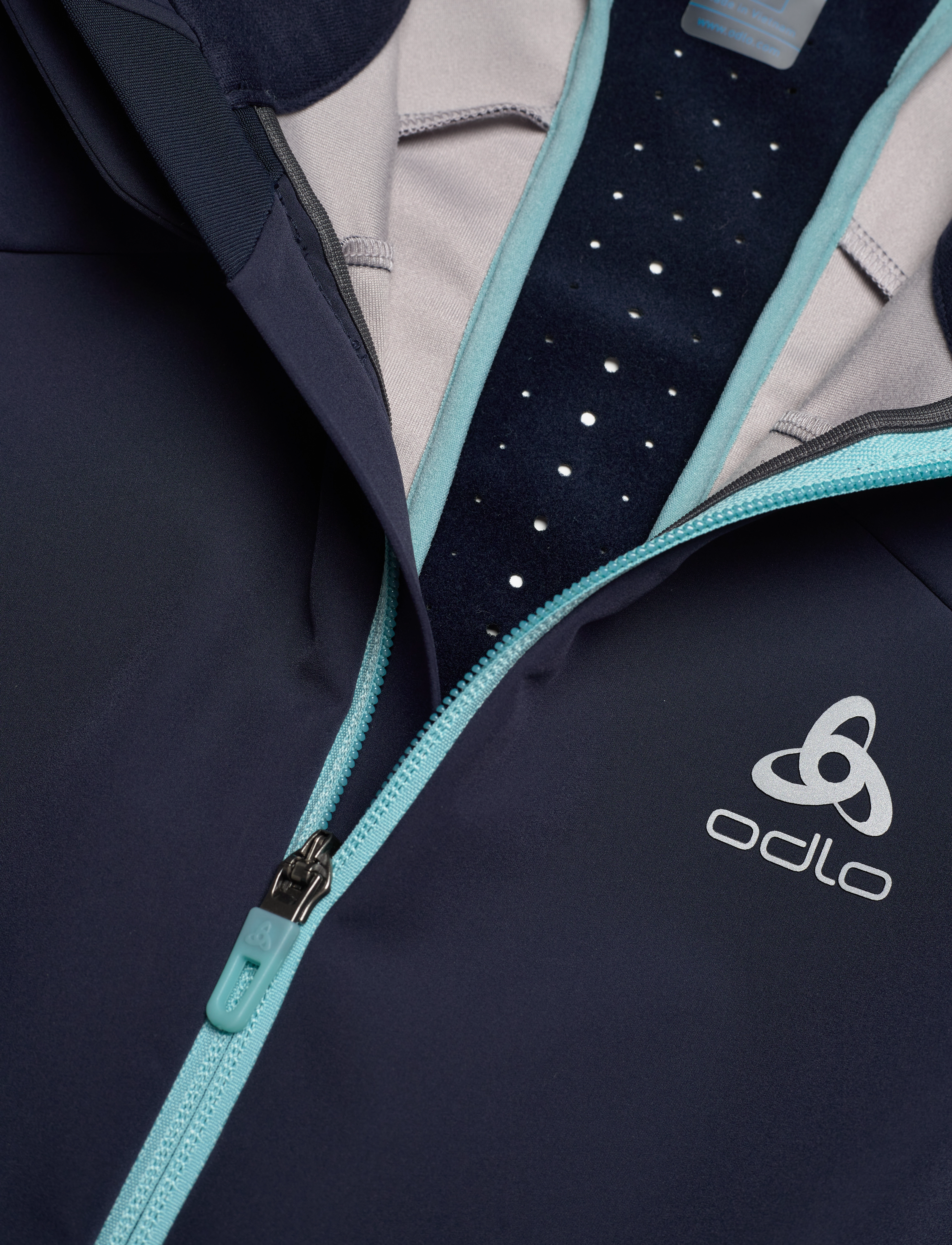 Odlo - ODLO W Jacket ENGVIK - dark sapphire - reef waters - 2