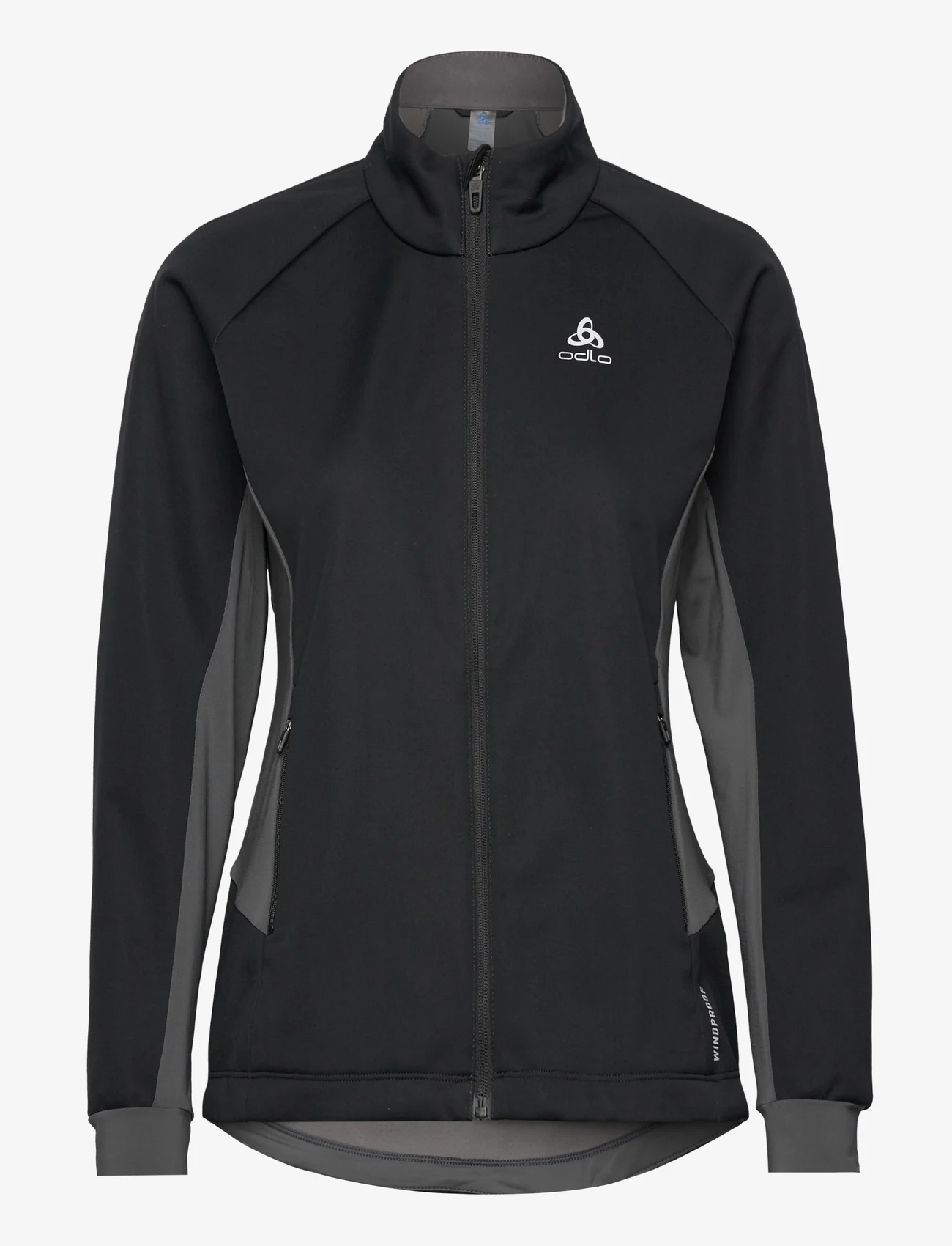 Odlo - ODLO W Jacket BRENSHOLMEN - ski jackets - black - new odlo graphite grey - 0