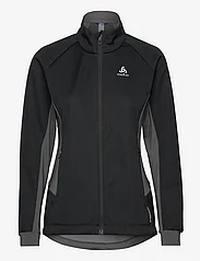 Odlo - ODLO W Jacket BRENSHOLMEN - skijakker - black - new odlo graphite grey - 0
