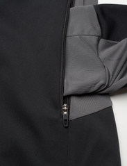 Odlo - ODLO M Jacket BRENSHOLMEN - jakker og regnjakker - black - new odlo graphite grey - 5