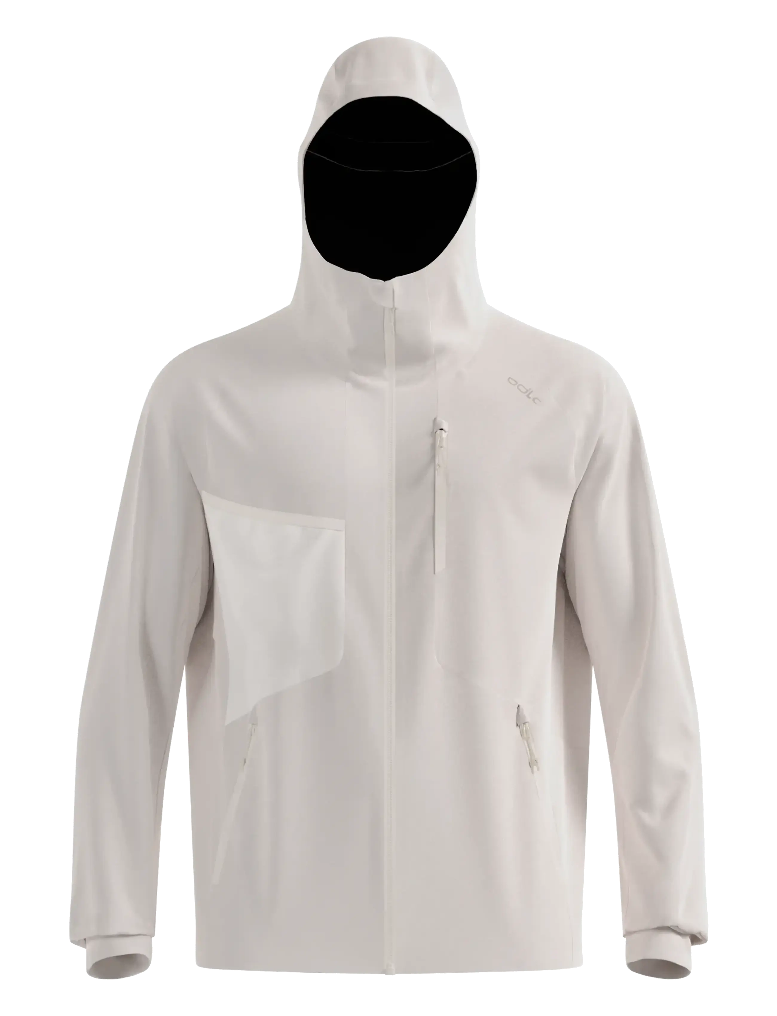 Odlo ZEROWEIGHT WINDPROOF X WARM Gardenia - Kleidung - GARDENIA / cream