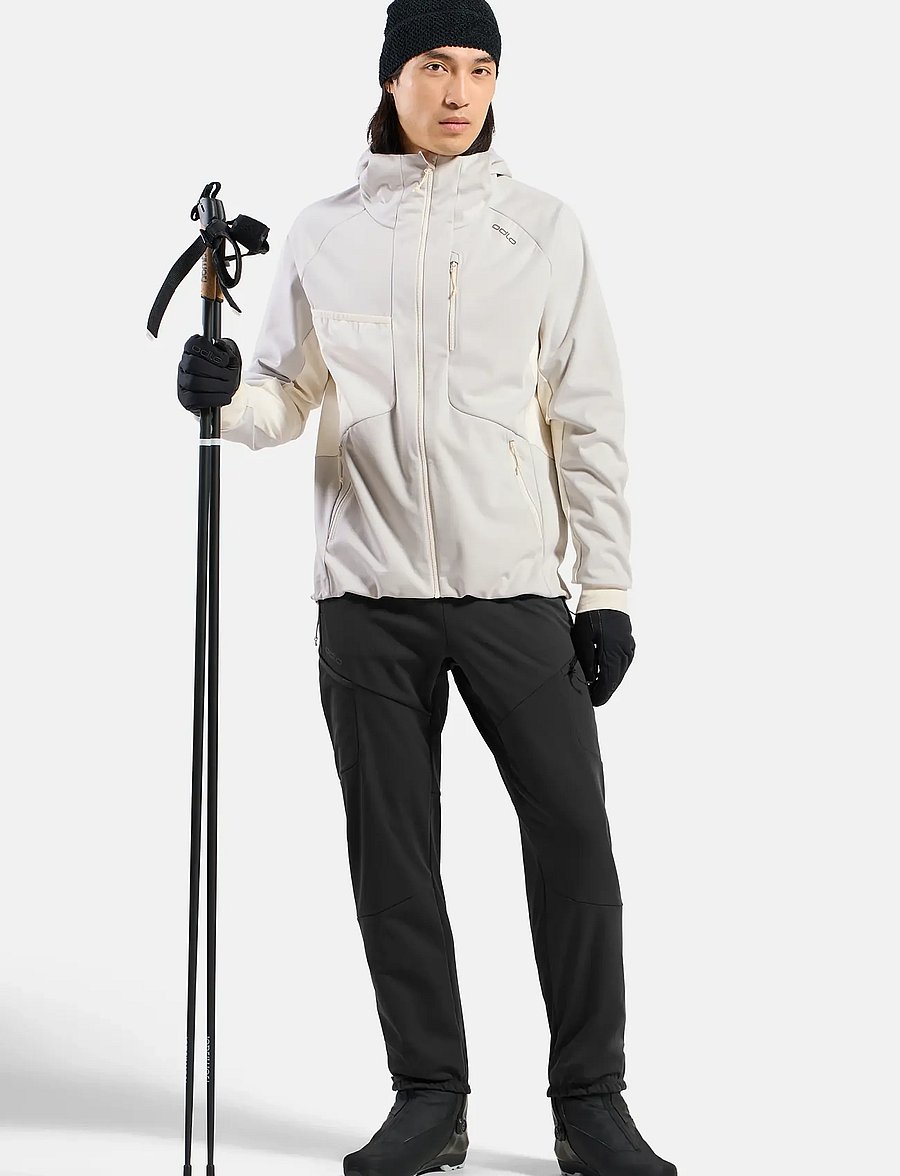 Odlo - ZEROWEIGHT WINDPROOF X WARM Gardenia - outdoor jacken - gardenia - 0