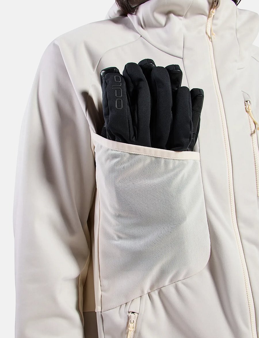 Odlo - ZEROWEIGHT WINDPROOF X WARM Gardenia - outdoor jacken - gardenia - 3