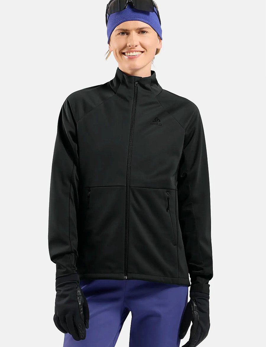 Odlo - Jacket black - overdele - black - 0