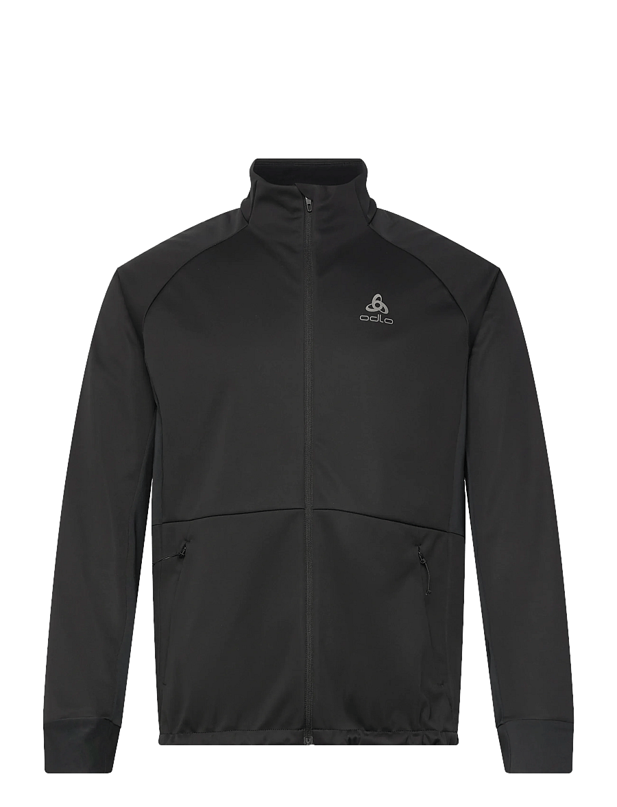 Odlo - Jacket dark sapphire - fleece og mellemlag - black - 1