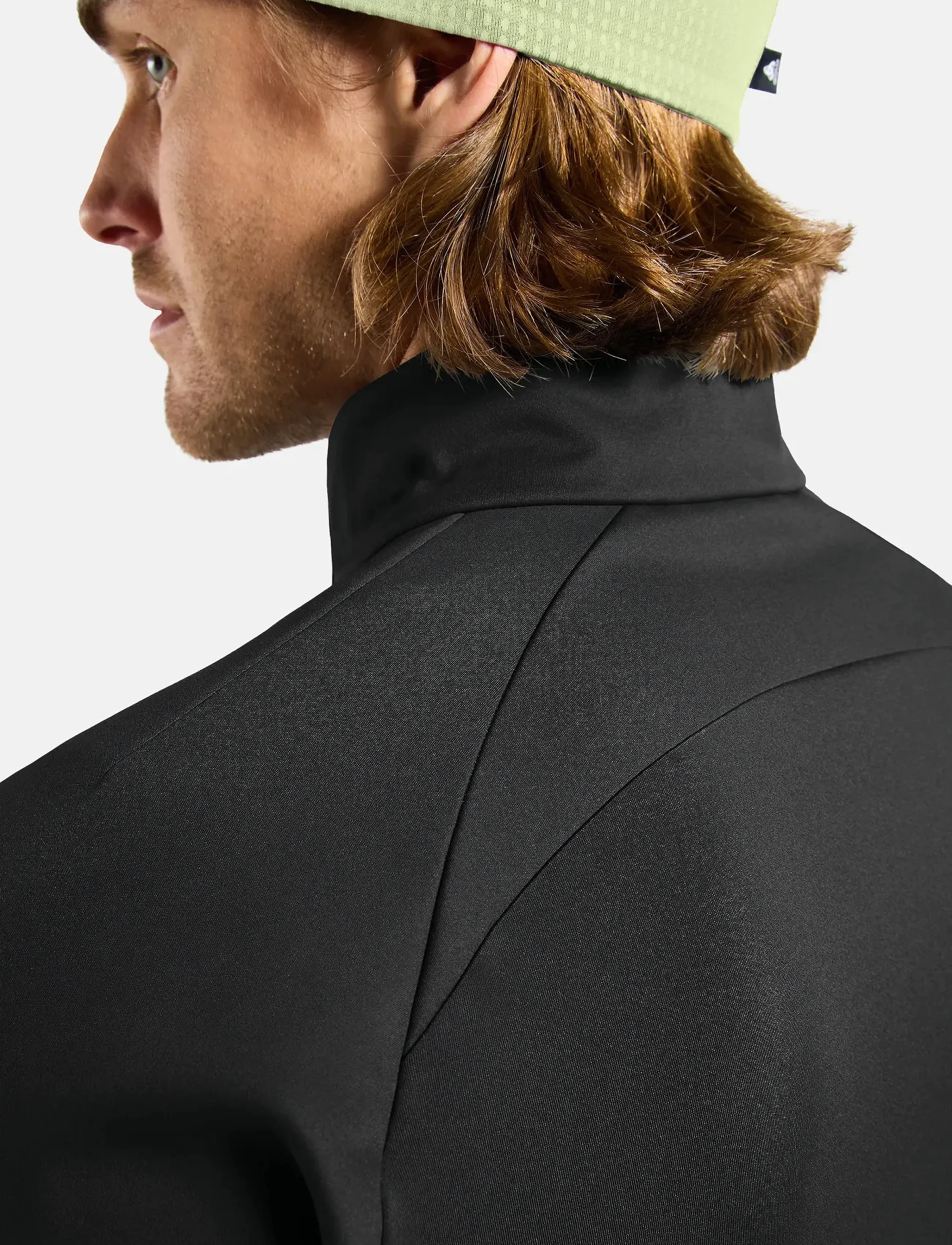 Odlo - Jacket dark sapphire - fleece og mellemlag - black - 5
