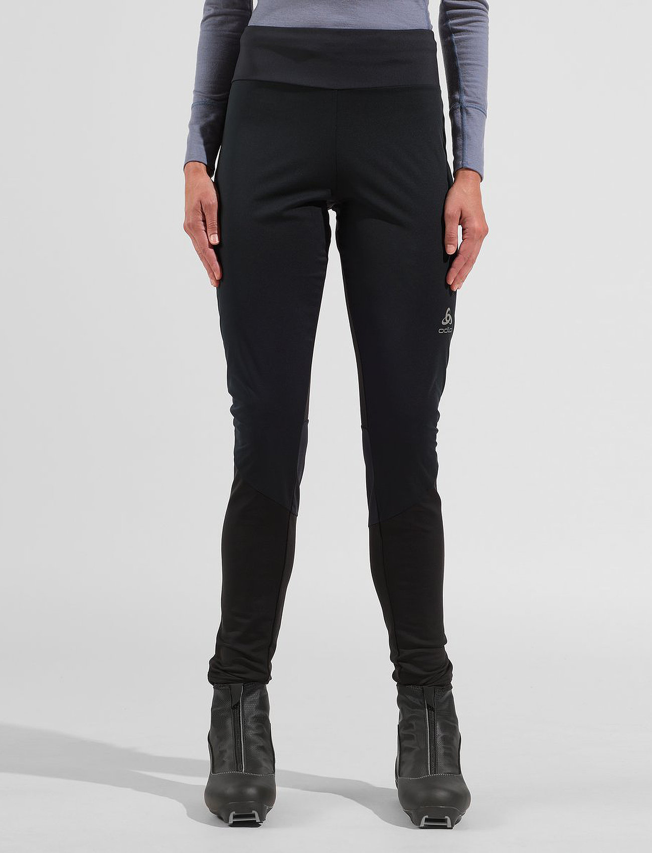 Odlo - ODLO W Pants regular length LANGNES - skiing pants - black - 0