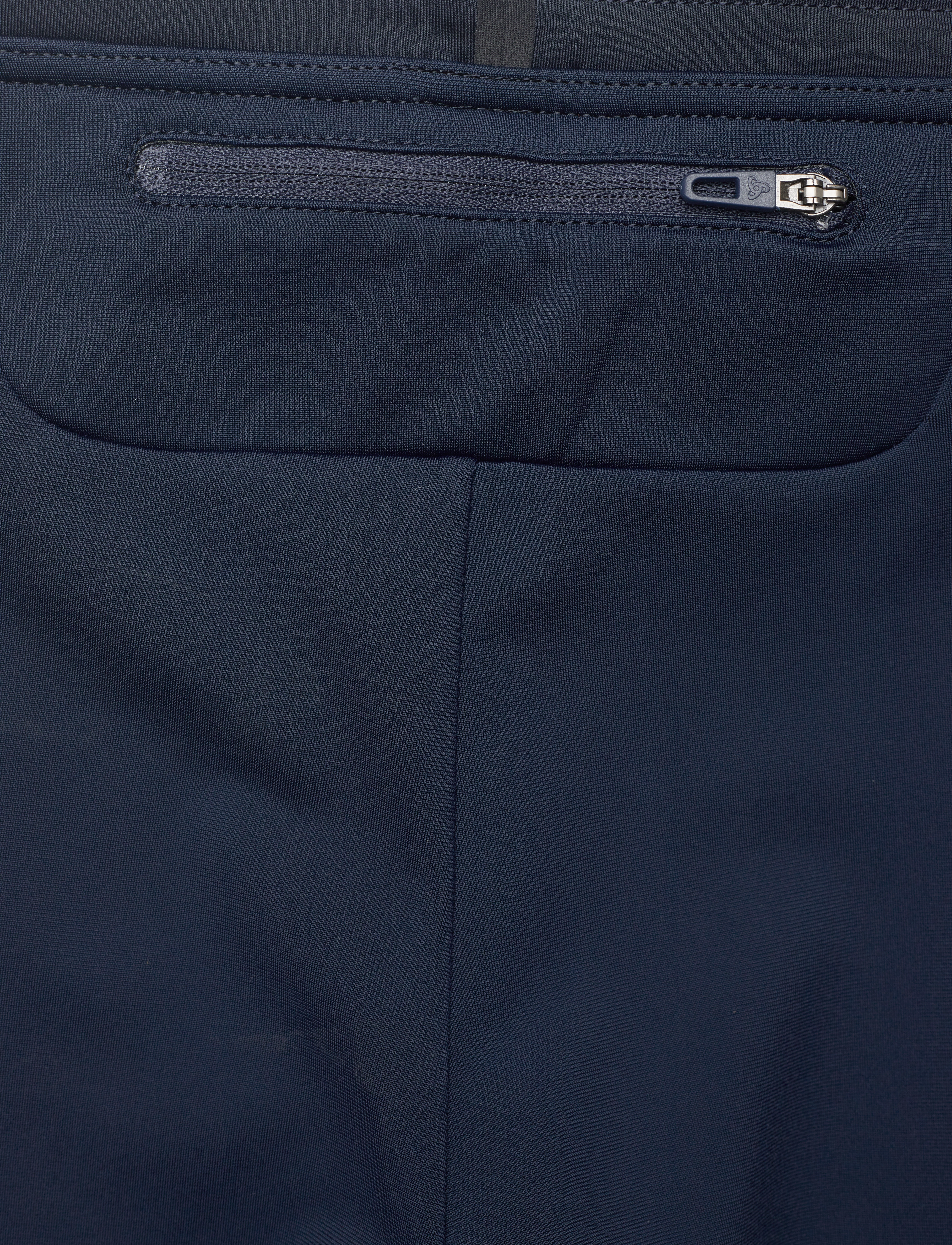 Odlo - ODLO M Pants regular length LANGNES - dark sapphire - white - 3