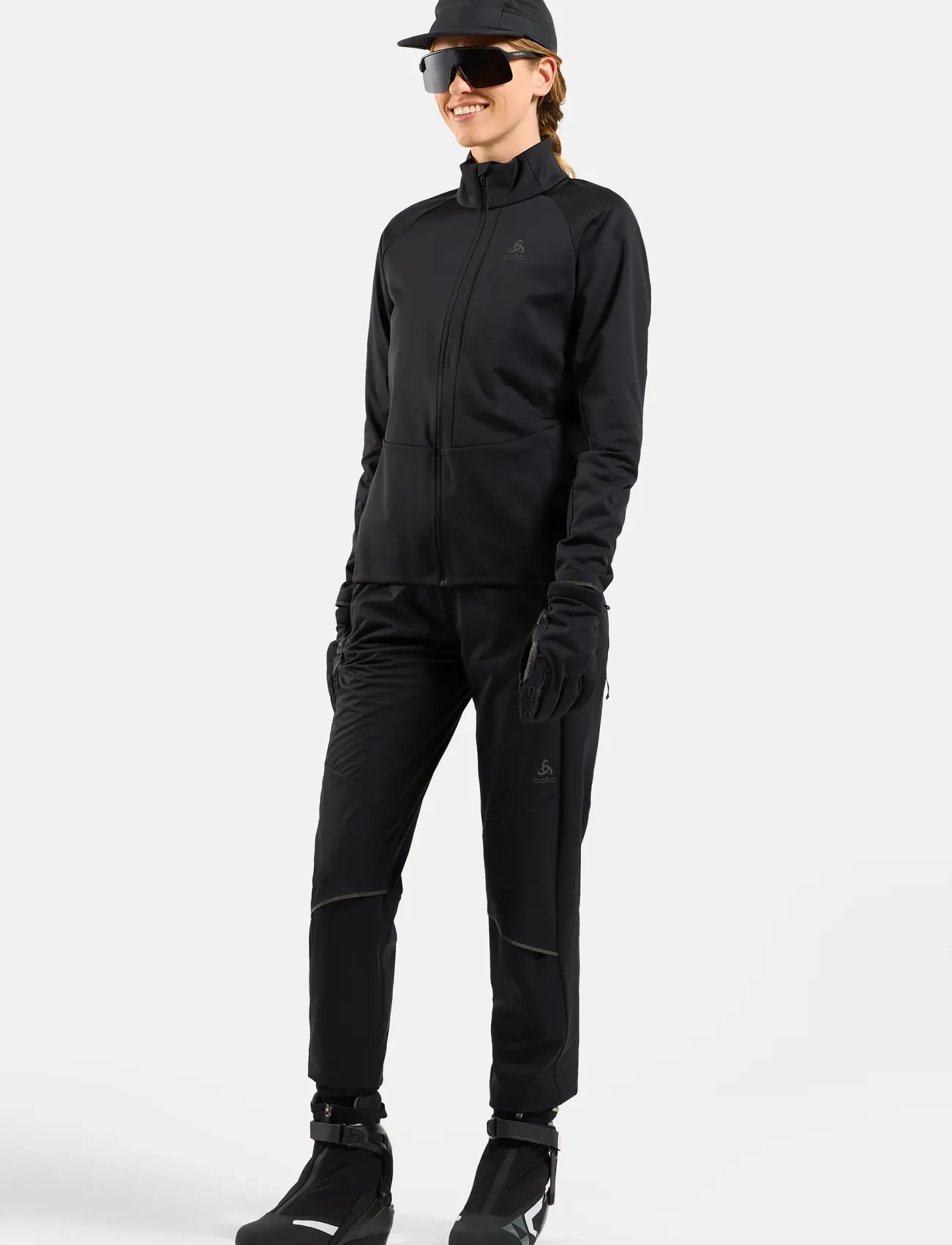 Odlo - Pants regular length ZEROWEIG black - outdoor pants - black - 0