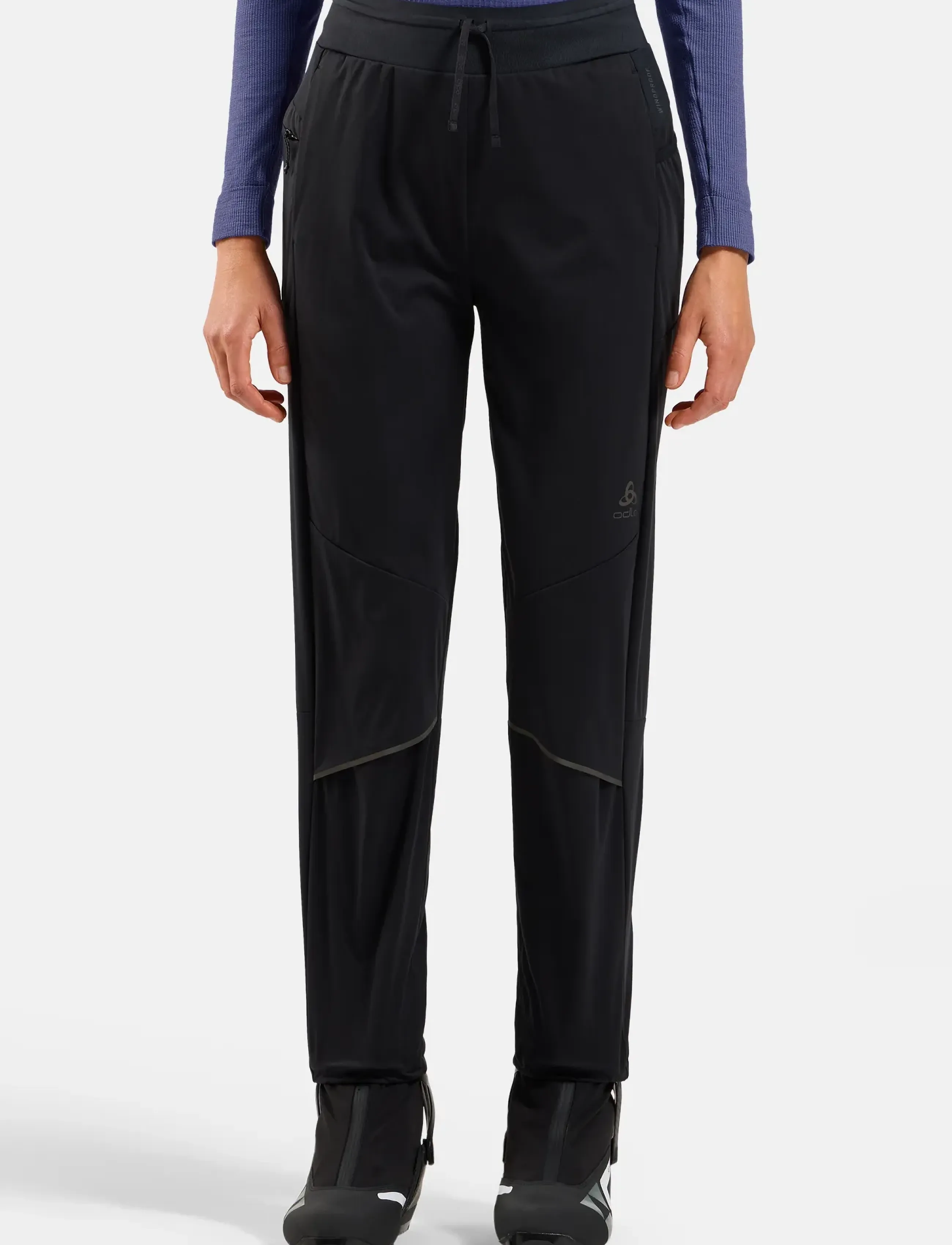 Odlo - Pants regular length ZEROWEIG black - outdoor pants - black - 4