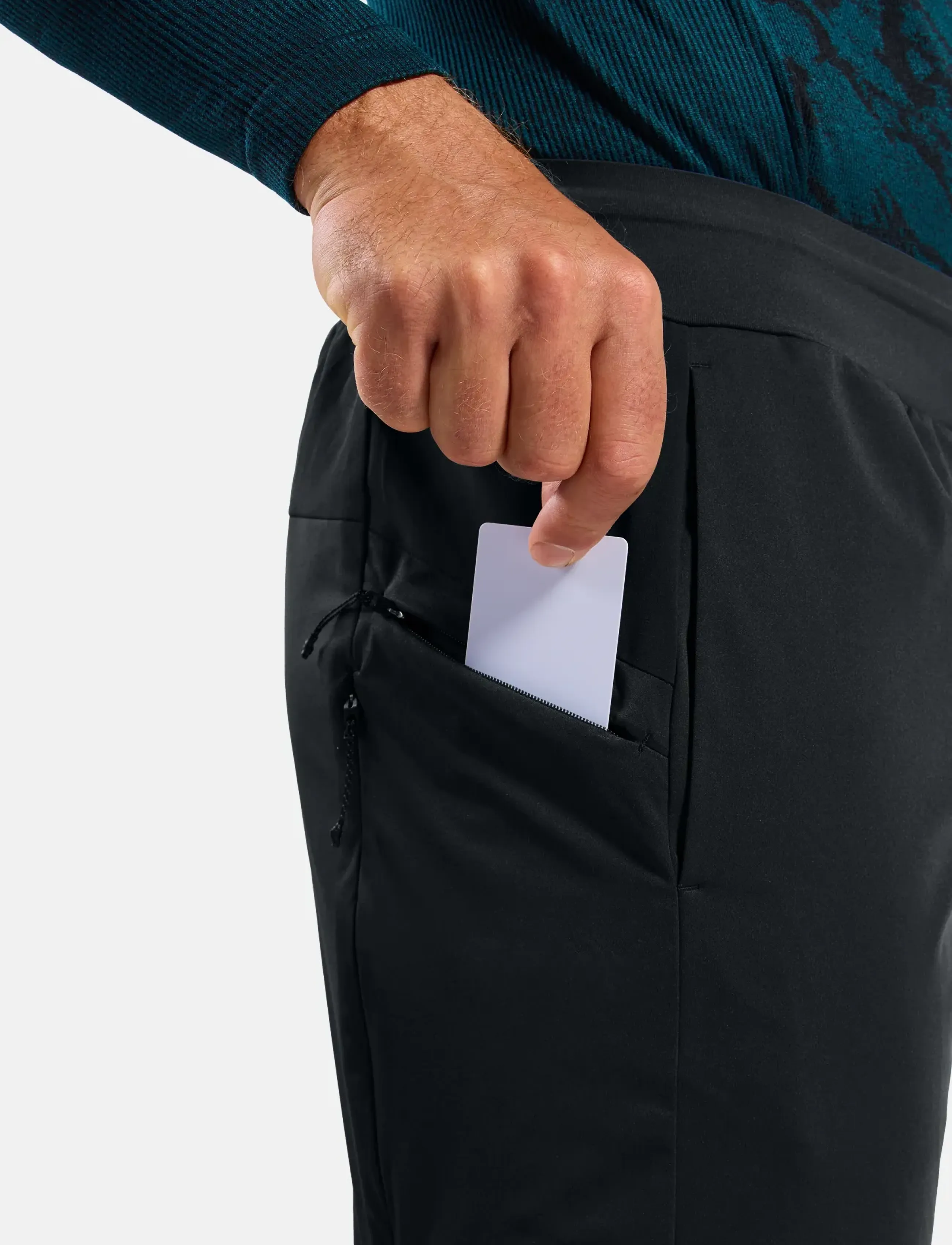 Odlo - Pants regular length ZEROWEIG black - outdoorhosen - black - 4