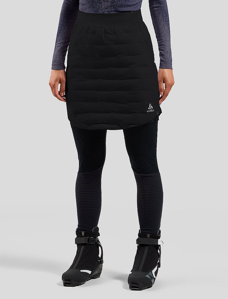 Odlo - Odlo Zeroweight Insulator Skirt - kleidid ja seelikud - black - 0
