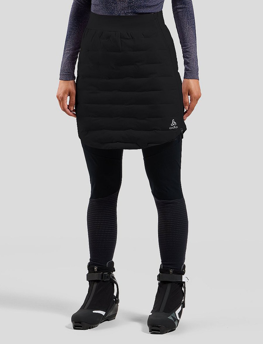 Odlo - Odlo Zeroweight Insulator Skirt - kjoler & nederdele - black - 0