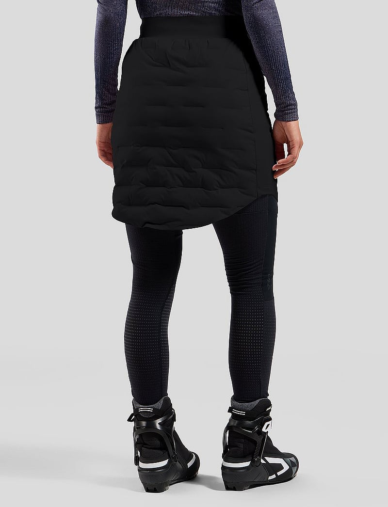 Odlo - Odlo Zeroweight Insulator Skirt - kleidid ja seelikud - black - 4