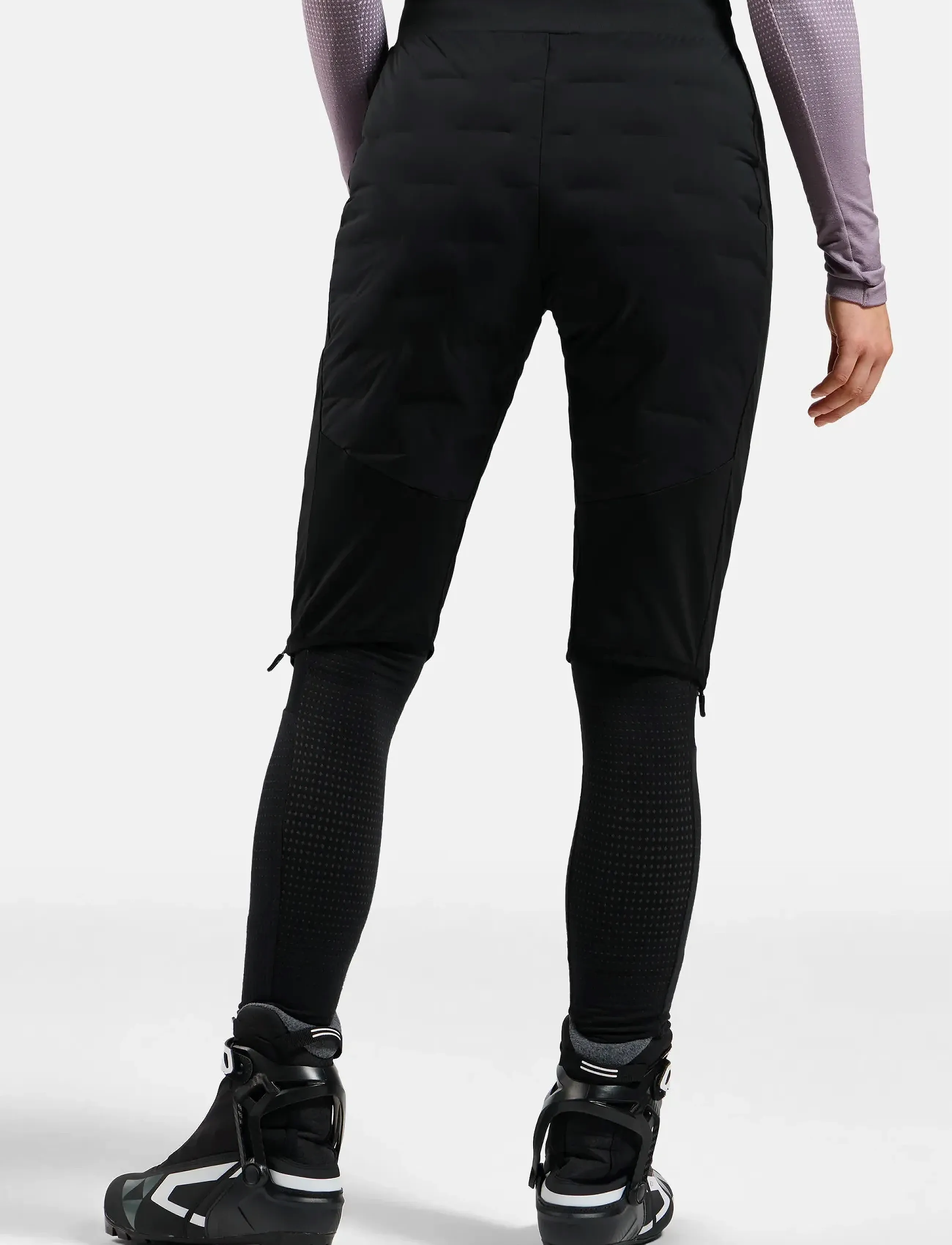 Odlo - Odlo Zeroweight Insulator Short - mid layer jackets - black - 3