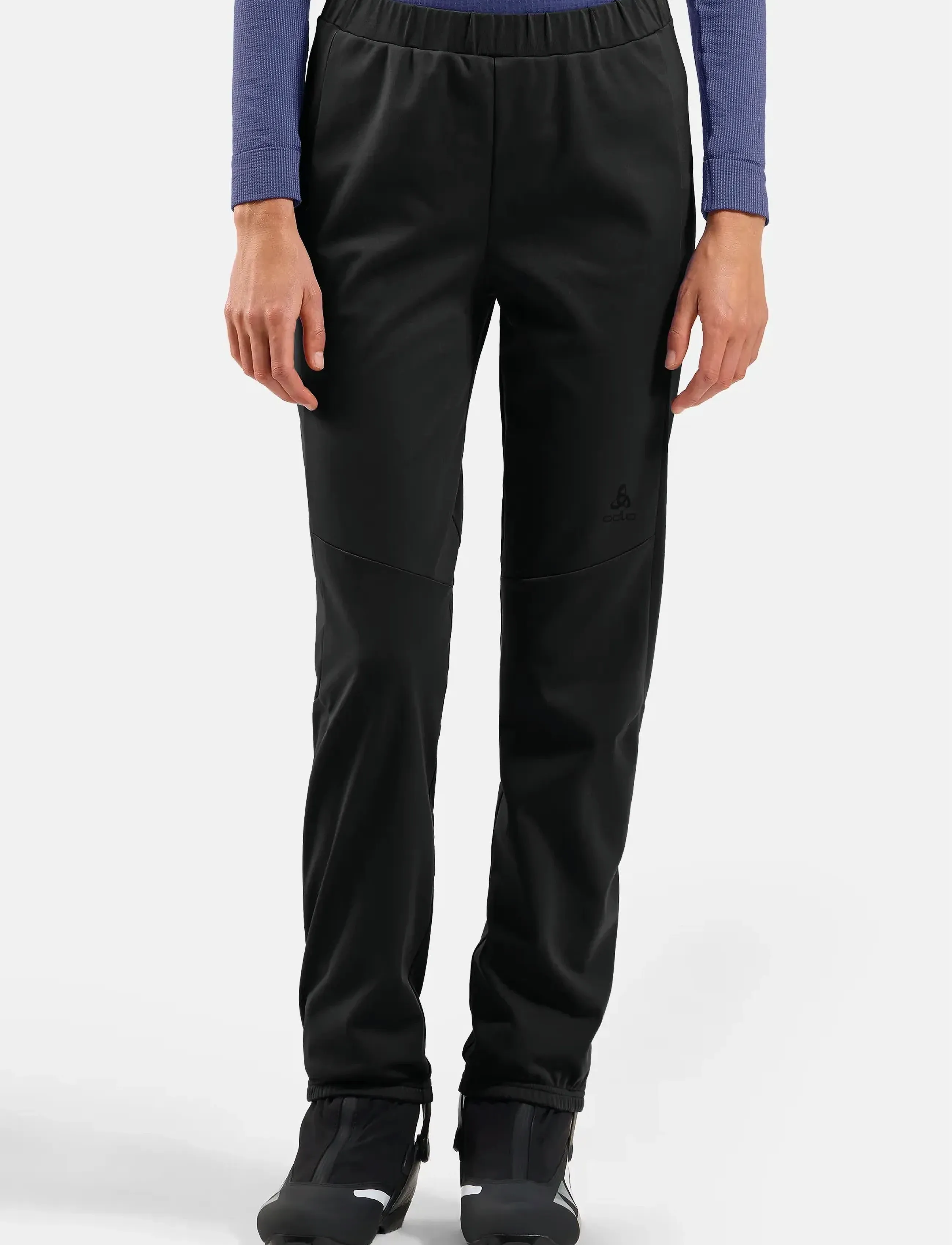 Odlo - Pants regular length ESSENTIAL WARM - joggingbukser - black - 0