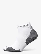 ODLO Socks quarter CERAMICOOL RUN - WHITE