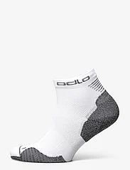 Odlo - ODLO Socks quarter CERAMICOOL RUN - alhaisimmat hinnat - white - 0
