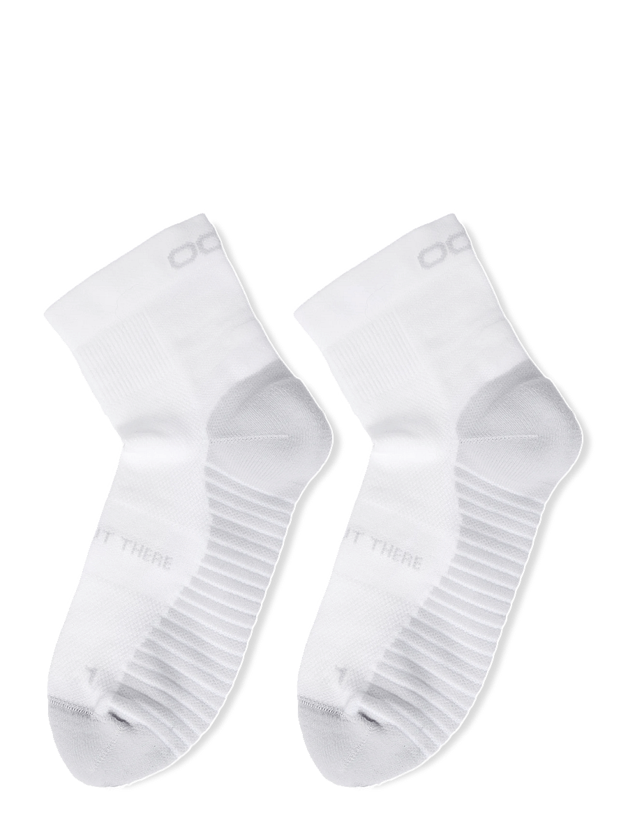 Odlo - Socks quarter PERFORMANCE RUN - sport socks - white - 1