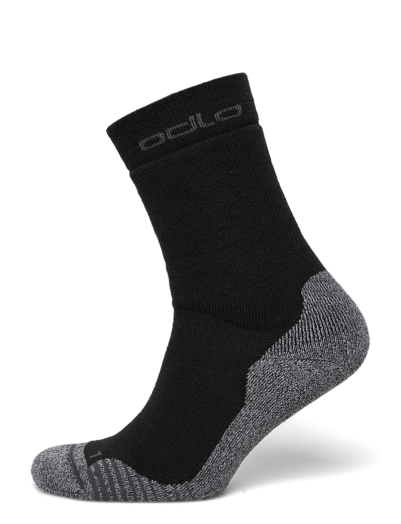 Odlo - Odlo Active Warm Hiking Socks Crew - spordisokid - black - 0