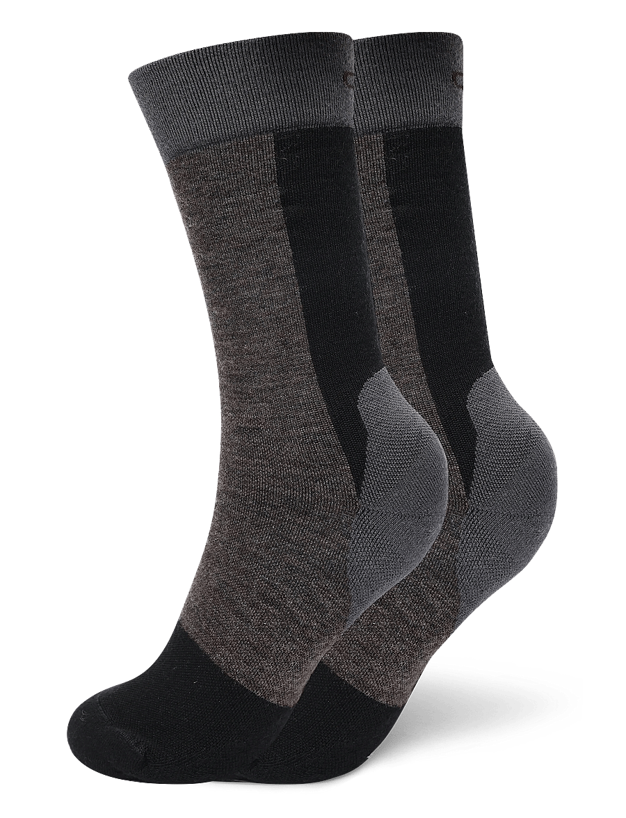 Odlo - PERFORMANCE WOOL HIKE Espresso - espresso - 0