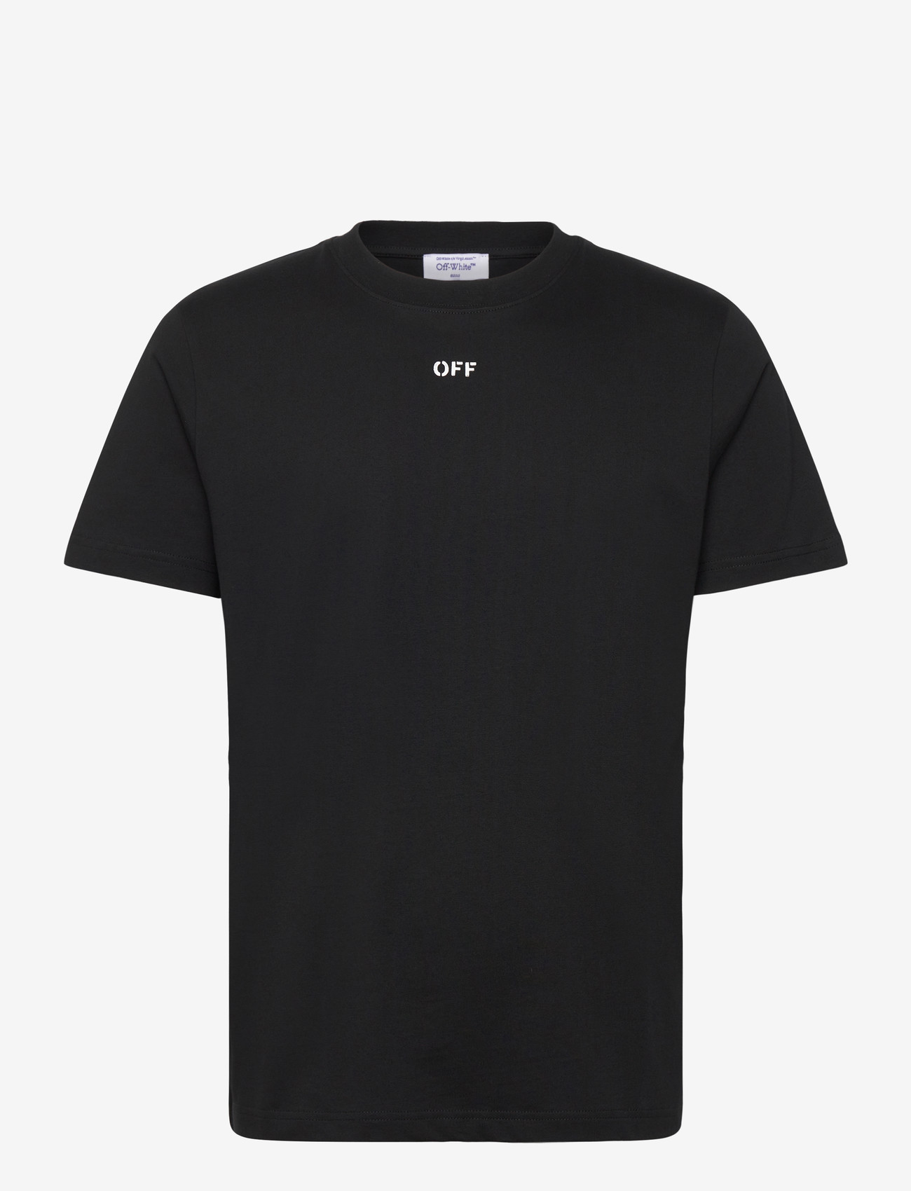Off-White - STITCH ARR SLIM S/S TEE - kortærmede t-shirts - black-white - 0