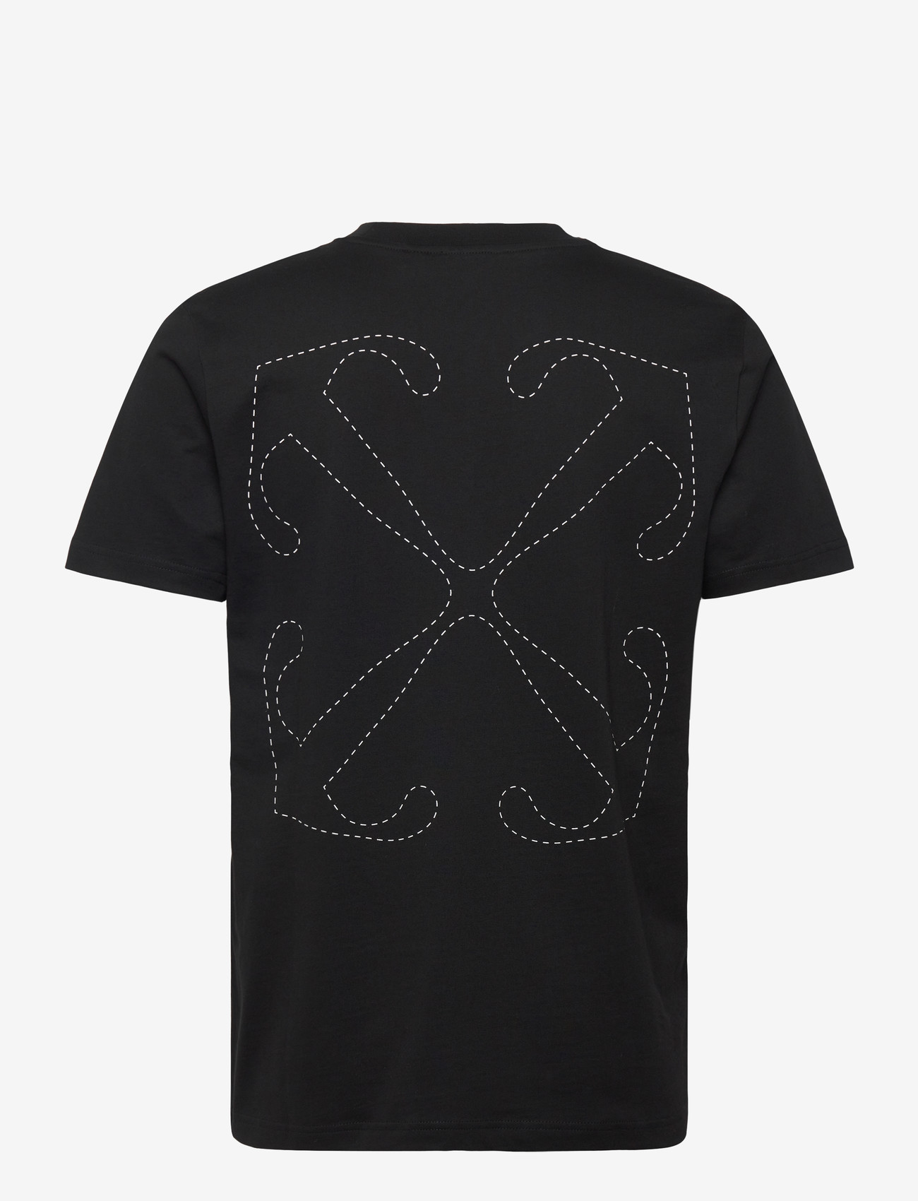 Off-White - STITCH ARR SLIM S/S TEE - kortærmede t-shirts - black-white - 1