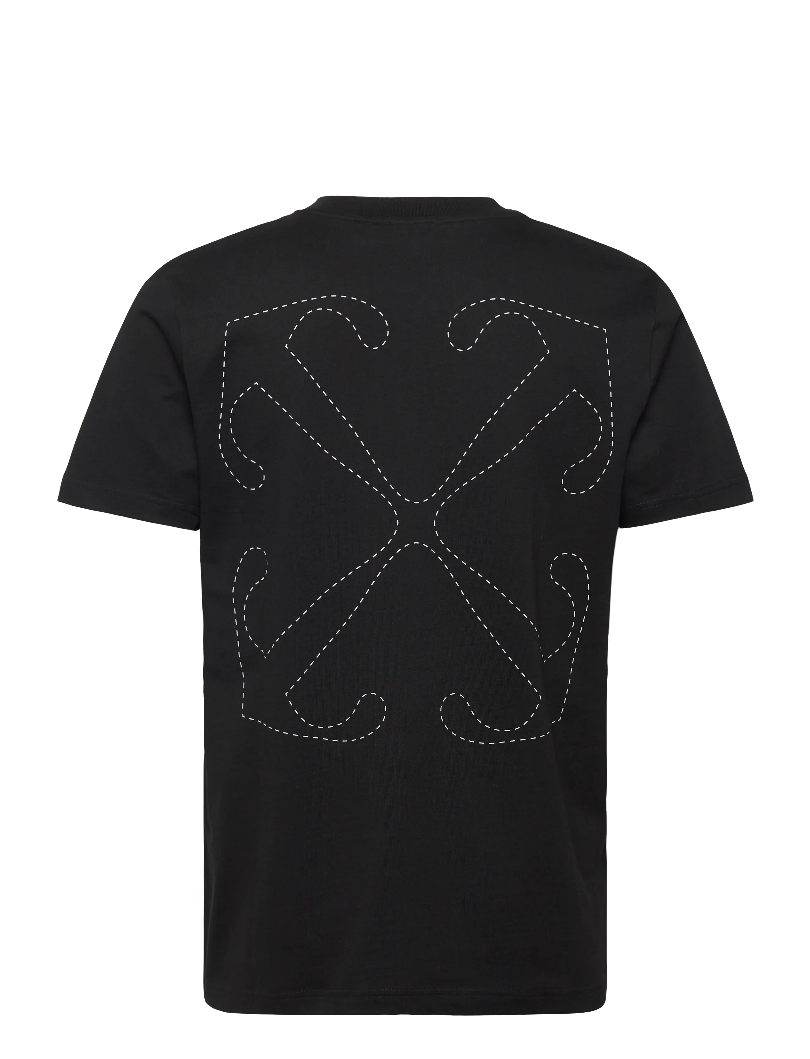 Off-White - STITCH ARR SLIM S/S TEE - kurzärmelige - black-white - 1