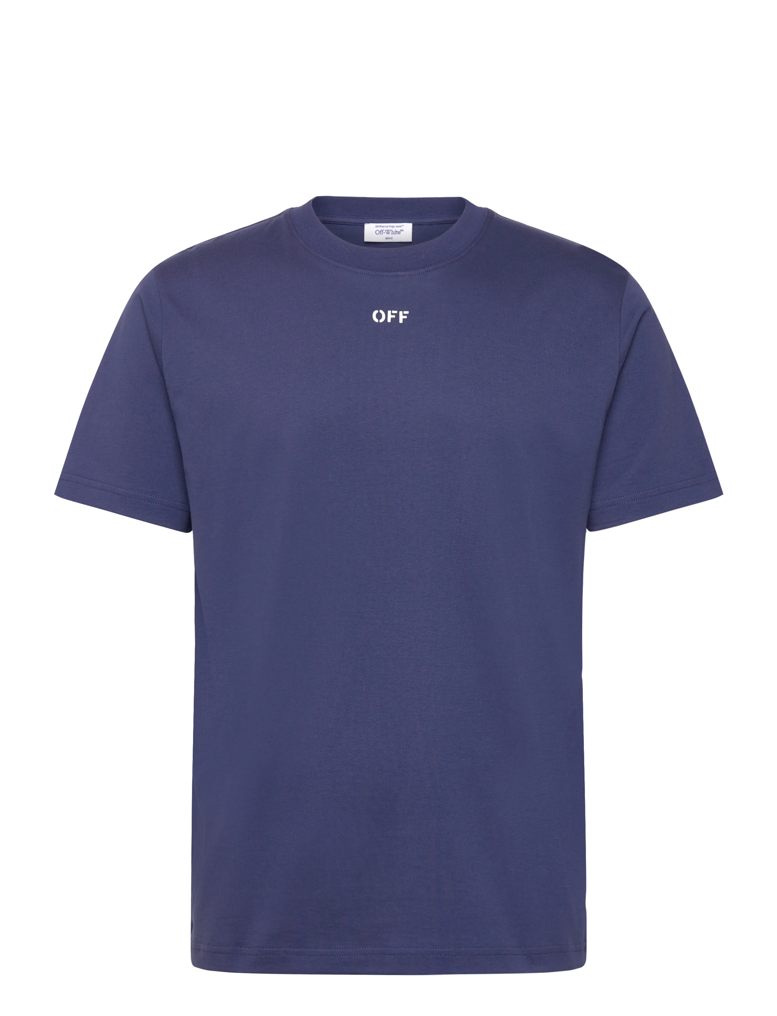 OFF-Weiß Off Stamp Slim S/S Tee Navy - XS - Herren
