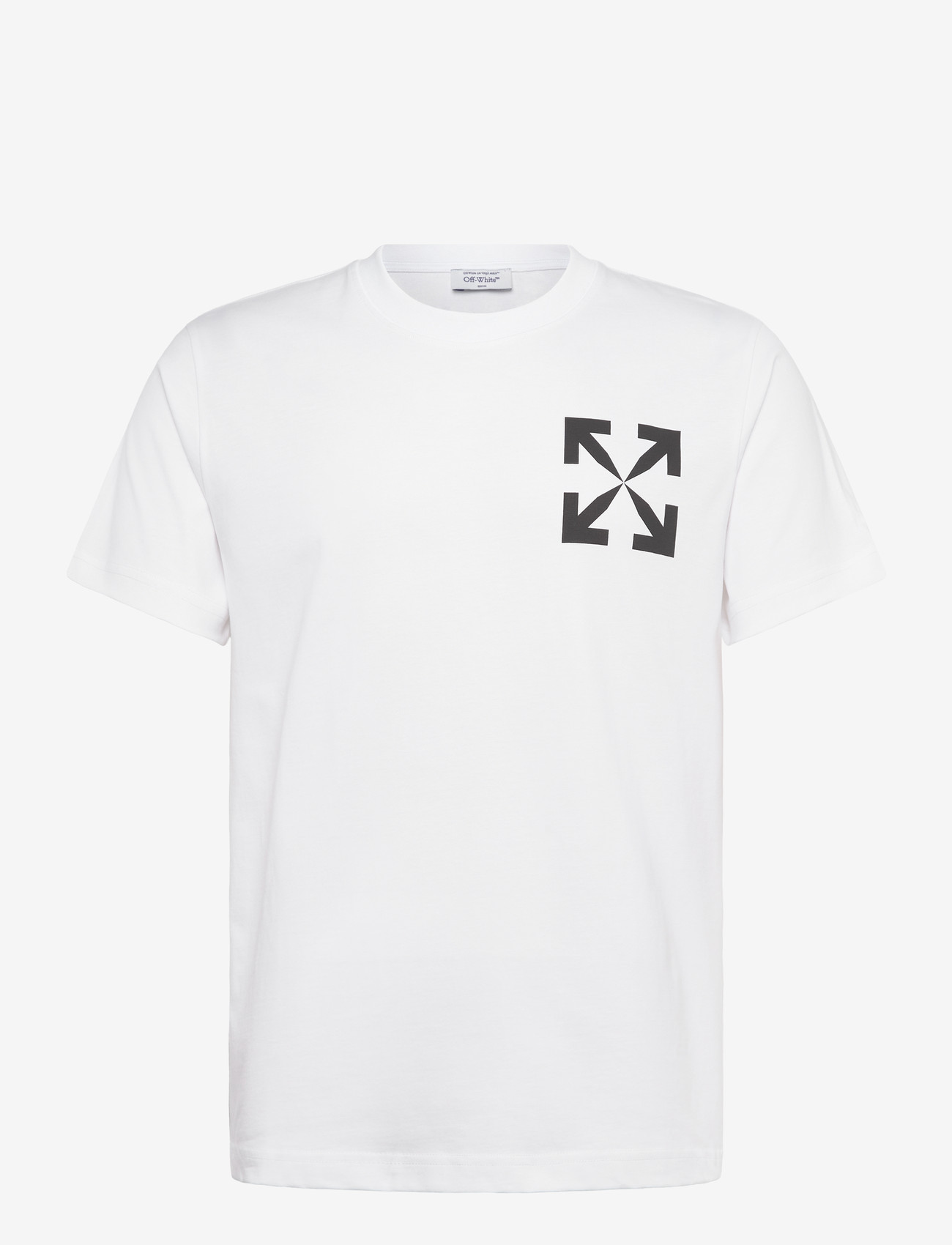 Off-White - SINGLE ARROW SLIM S/S TEE - kortærmede t-shirts - white-black - 0
