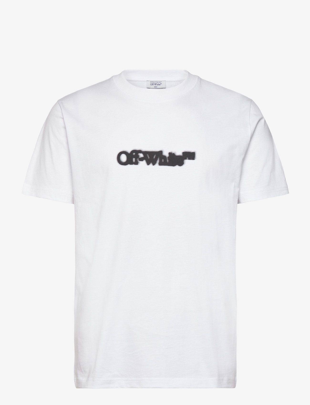 Off-White - SPRAY ARROW SLIM S/S TEE - kortærmede t-shirts - white-black - 0