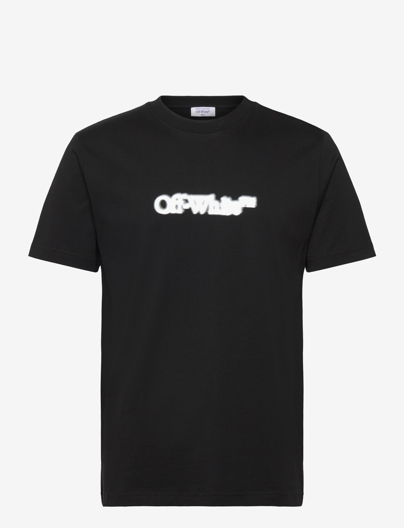 Off-White - SPRAY ARROW SLIM S/S TEE - t-shirts - black-white - 0