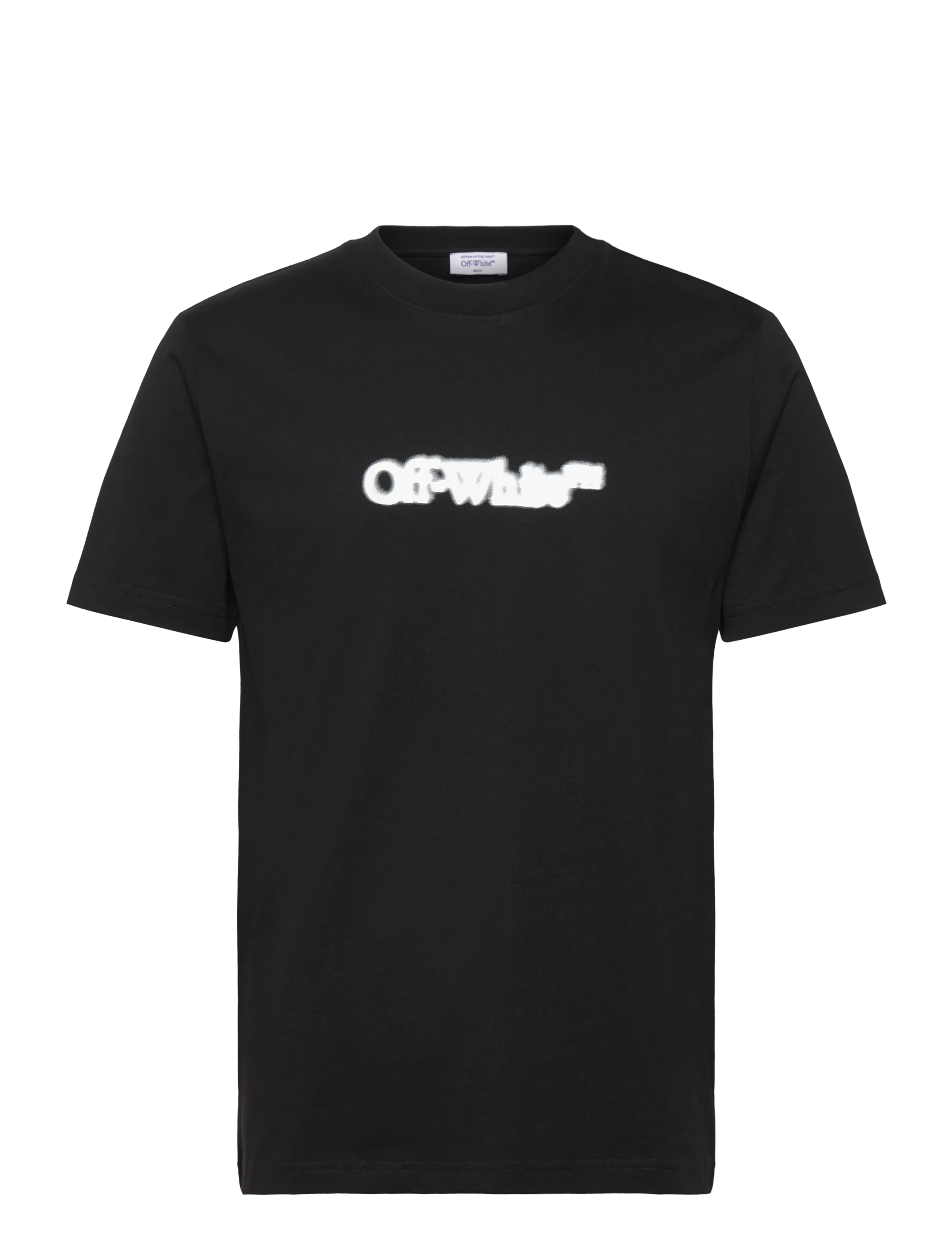 Off-White SPRAY ARROW SLIM S/S TEE - Kläder - BLACK-WHITE / black