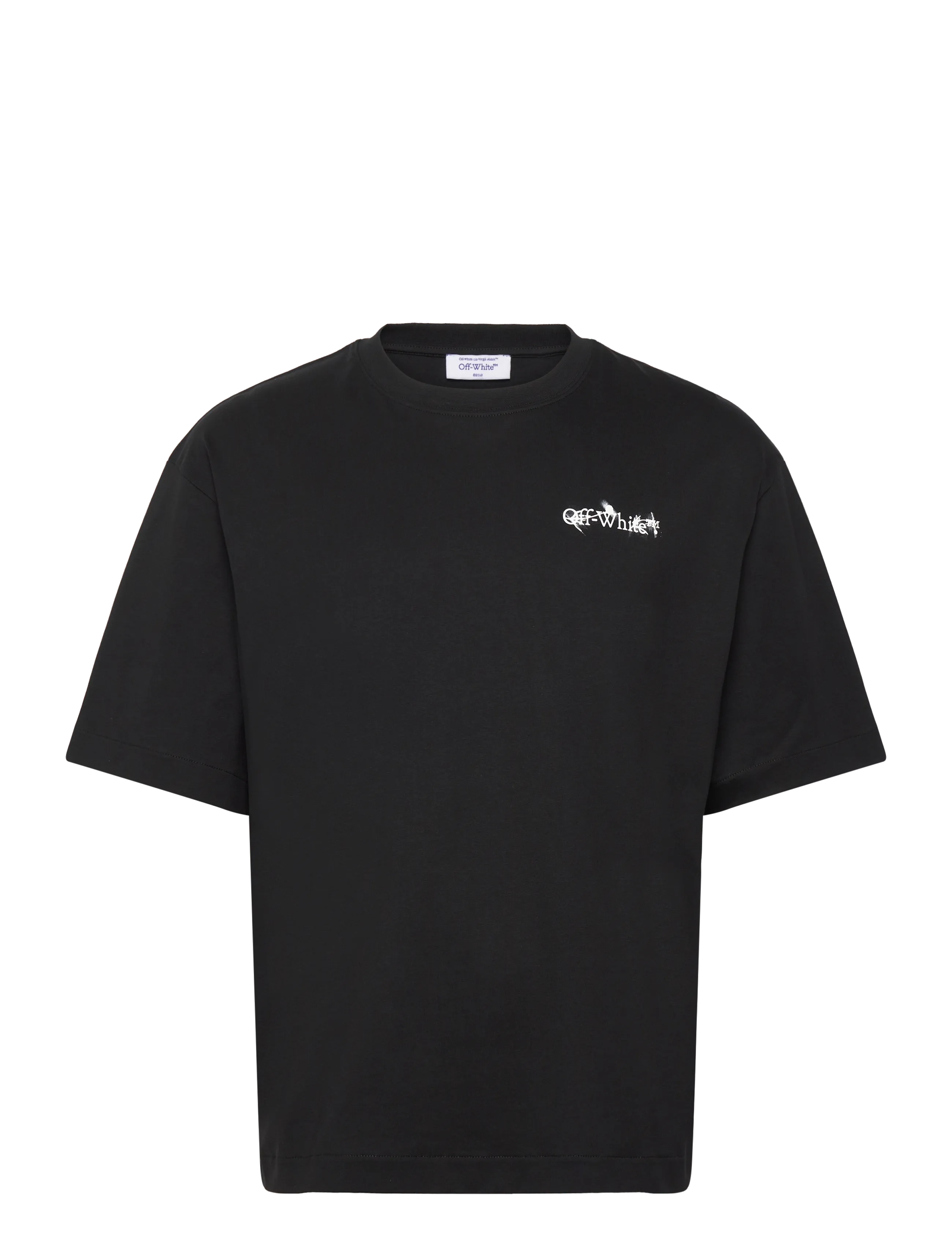 Off-White FLOWER ARROW SKATE S/S TEE - T-Shirts - BLACK-WHITE / black