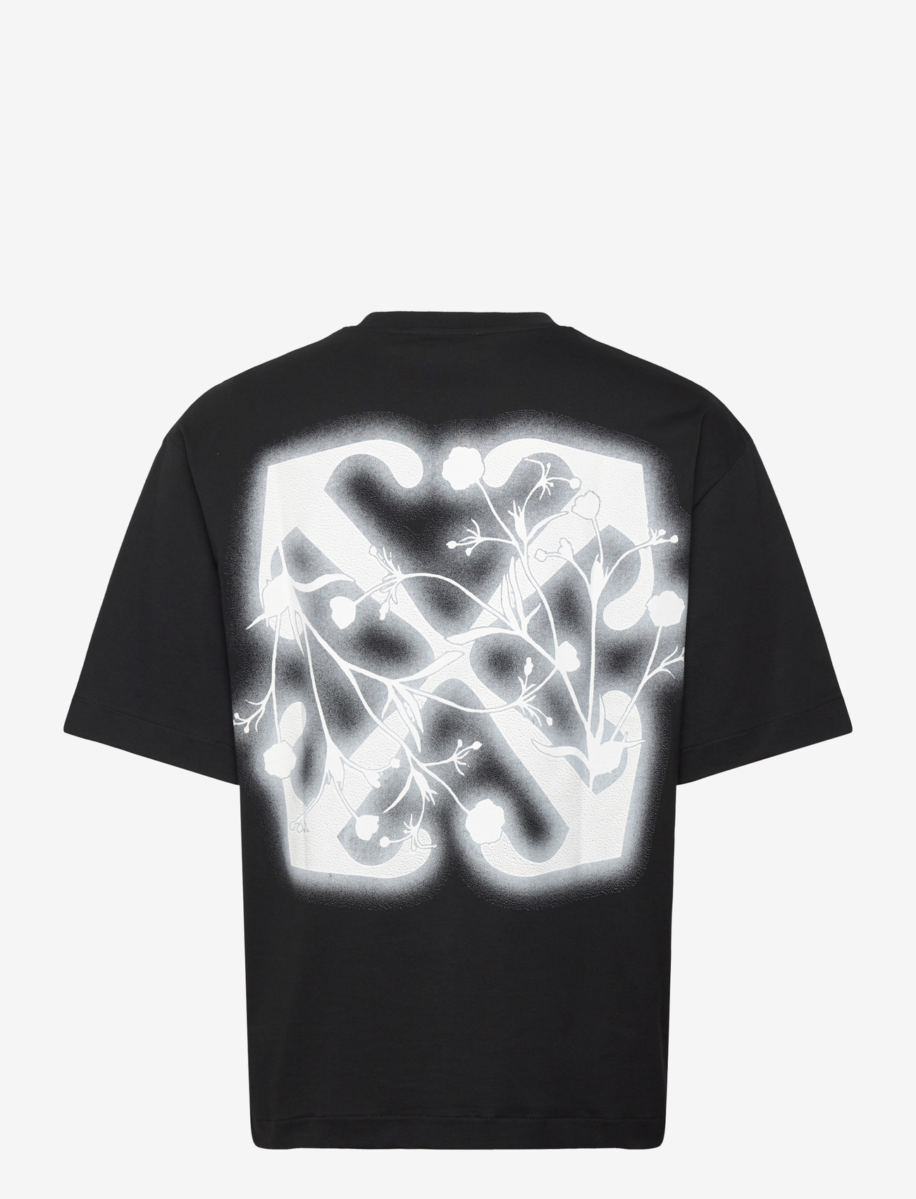 Off-White - FLOWER ARROW SKATE S/S TEE - kortærmede t-shirts - black-white - 1