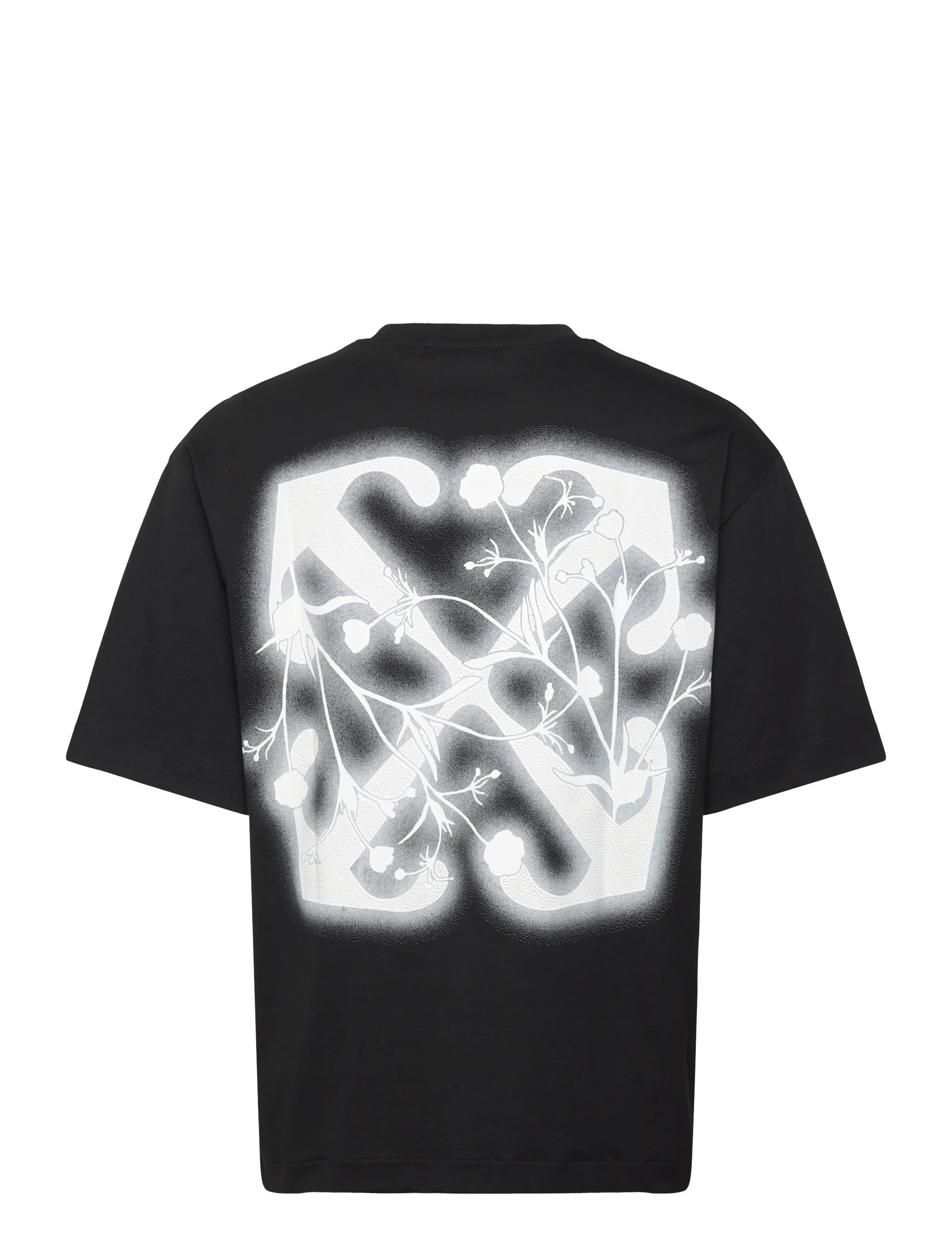 Off-White - FLOWER ARROW SKATE S/S TEE - kurzärmelige - black-white - 1