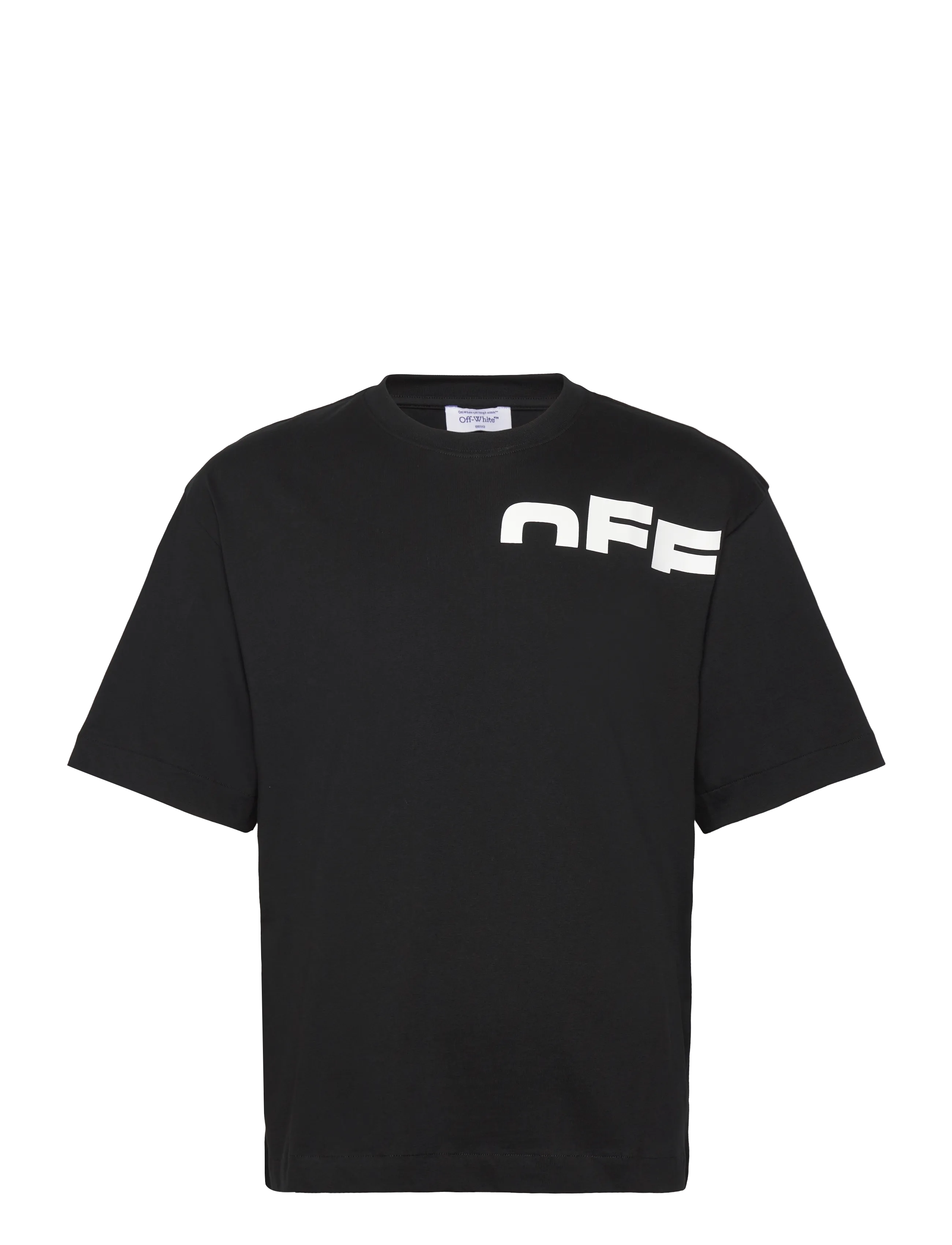 OFF SHARED SKATE S/S TEE - BLACK-WHITE